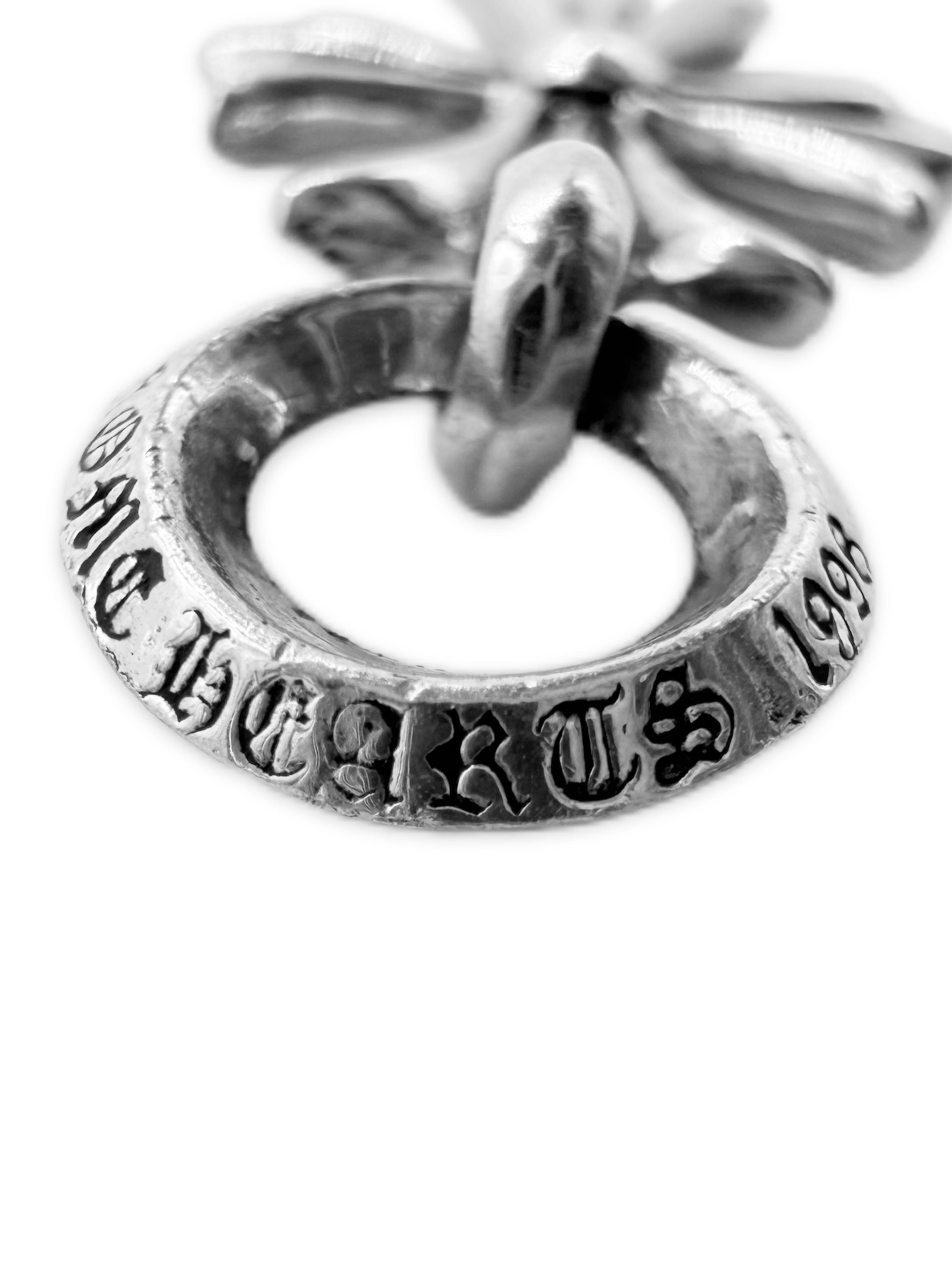 Chrome Hearts Cross Bale .925 Silver Pendant