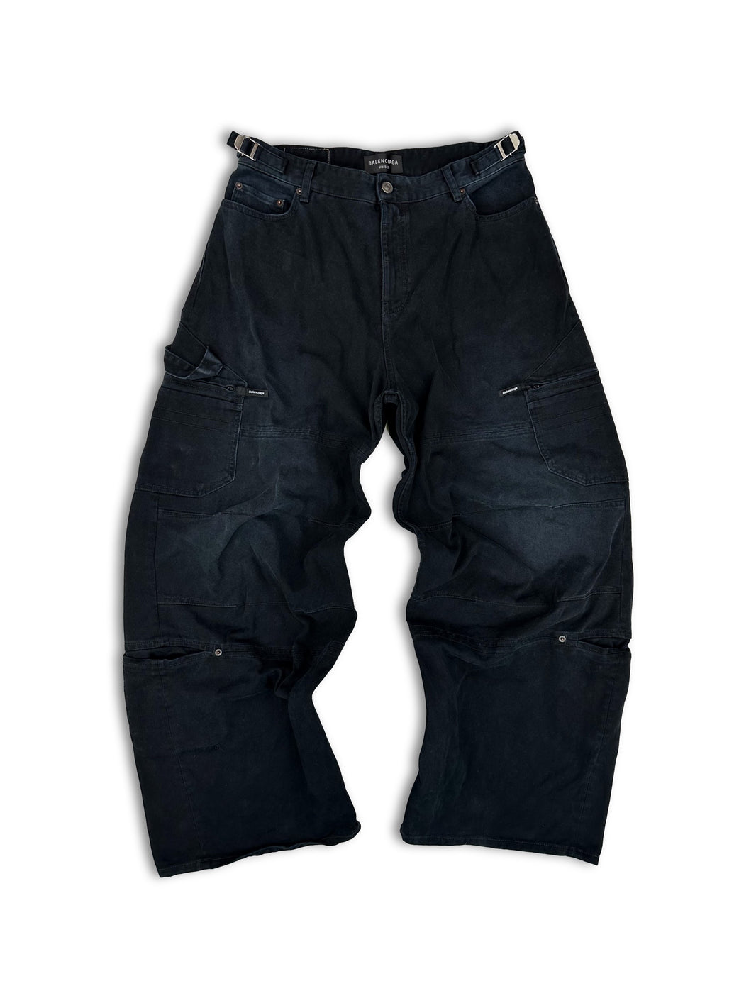 AW23 Balenciaga Baggy Multi Pocket Denim ‘Carpenter’ Pants