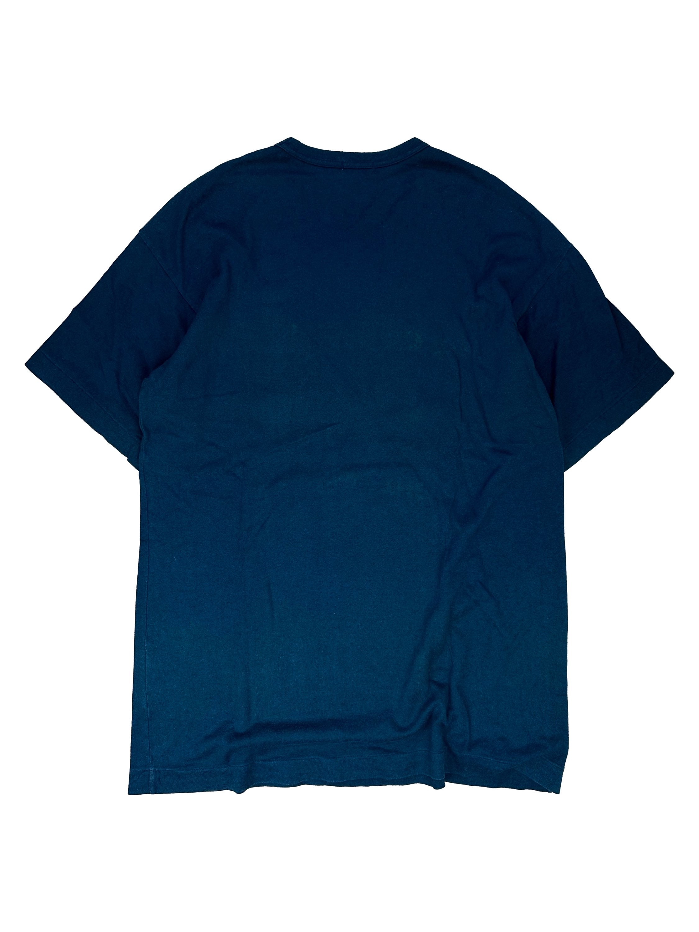 AW97 Comme des Garçons ‘Split Logo’ Navy Blue T-Shirt
