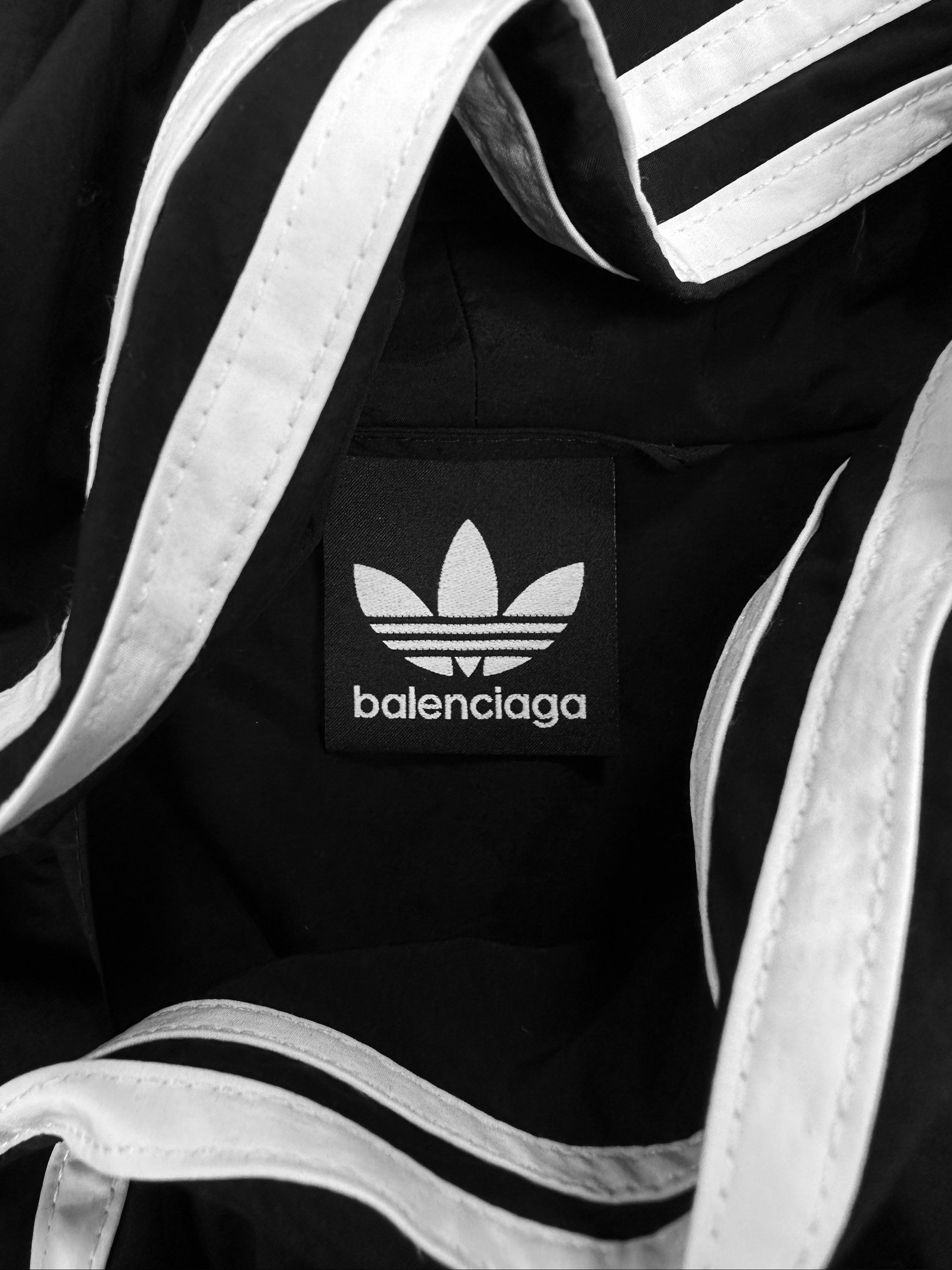 SS23 Balenciaga x Adidas ‘Three Stripe’ Hooded Track Jacket