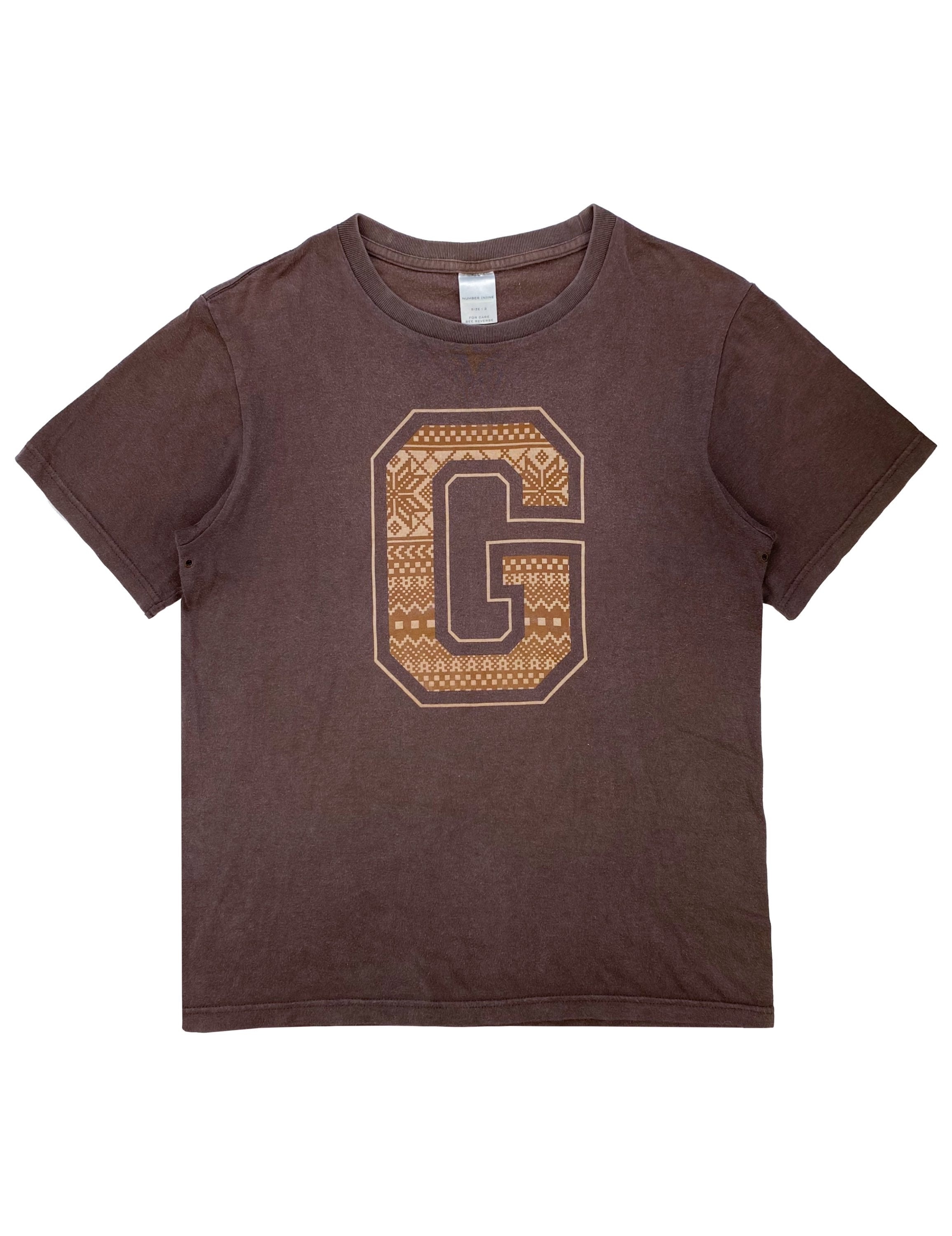 Number (N)ine Rustic “G” Collegiate Boxy T-Shirt