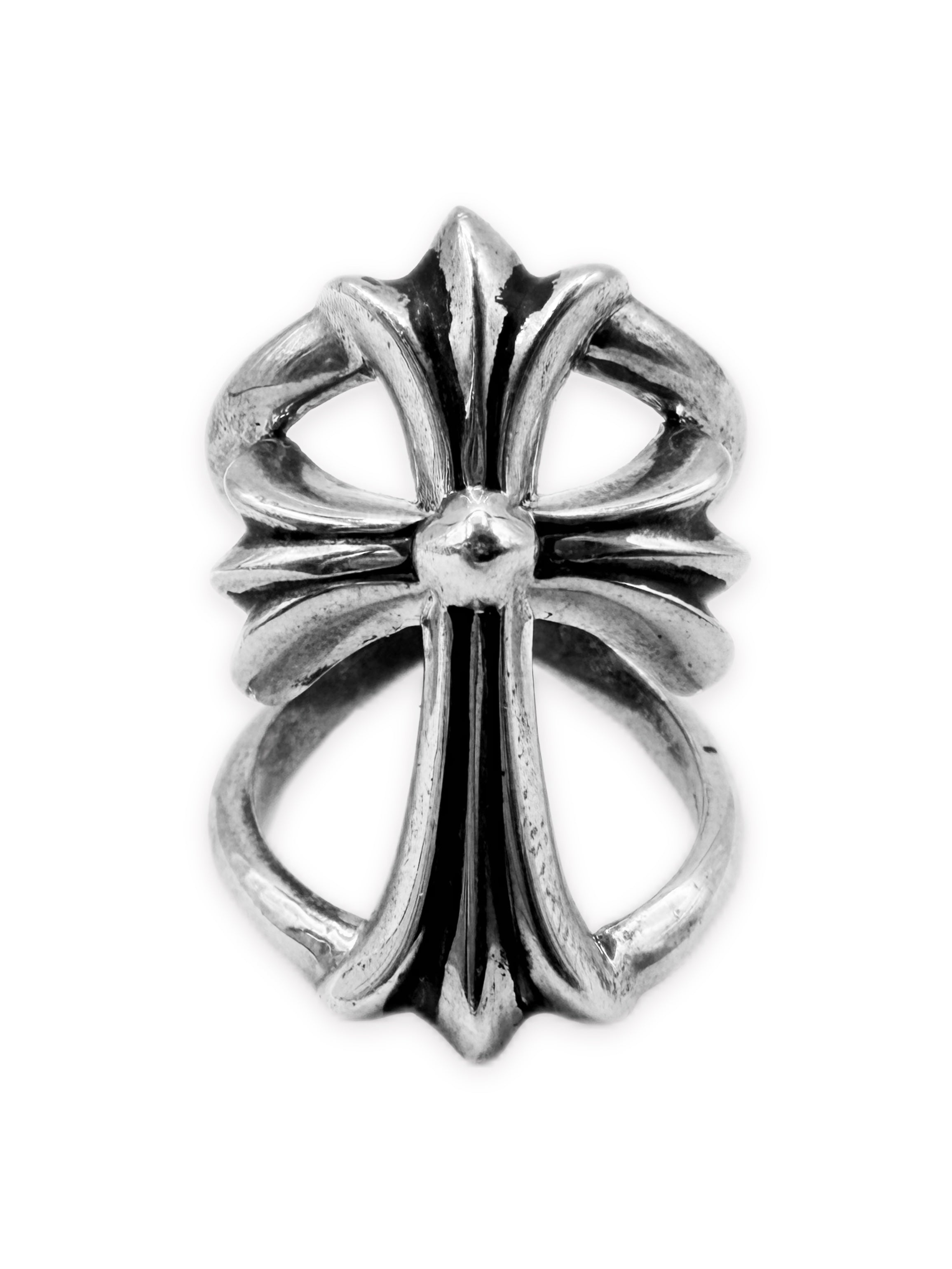 Chrome Hearts ‘Infinity’ .925 Silver Cross Ring