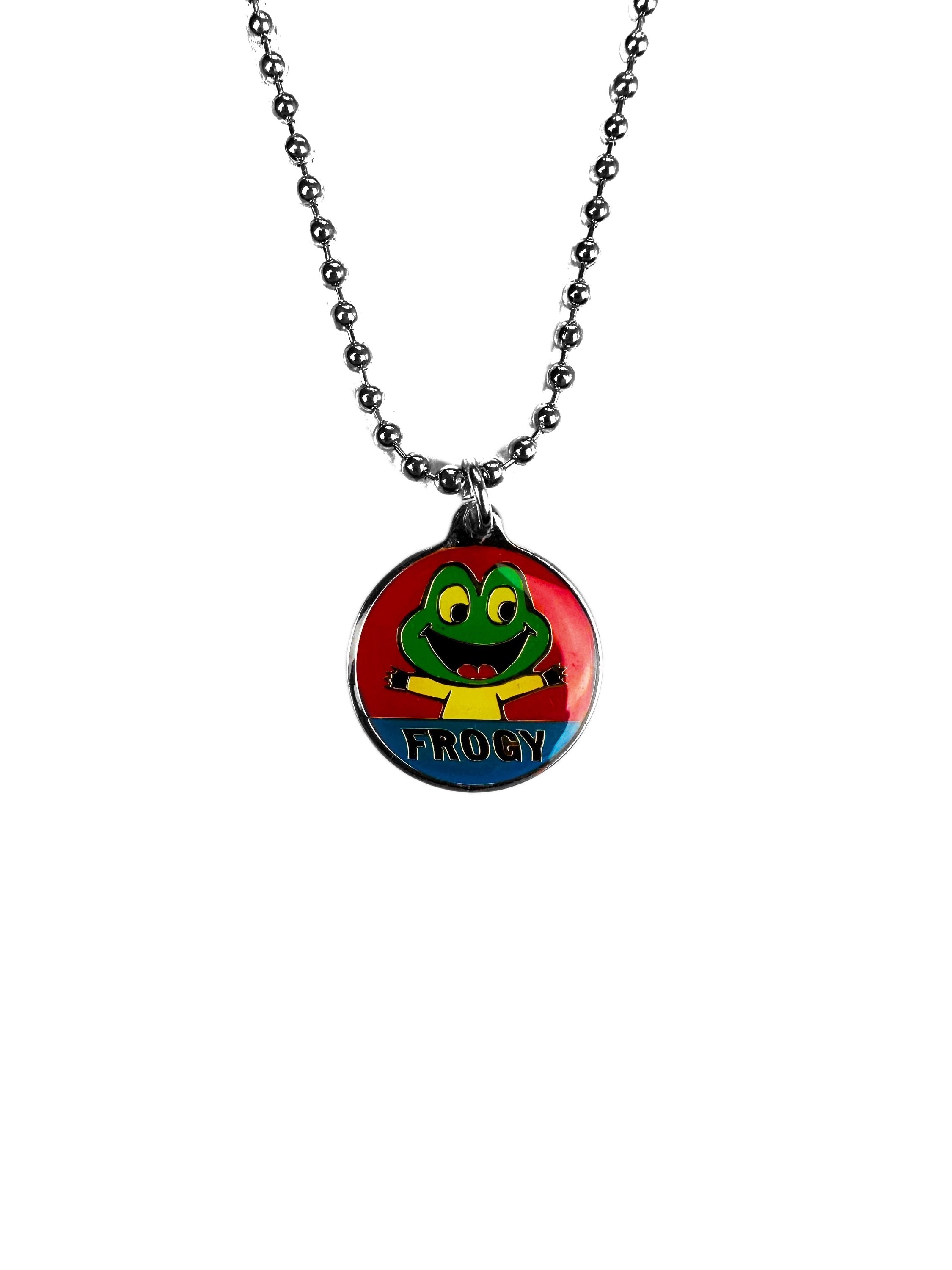 Hysteric Mini ‘Froggy’ Motif Ball Chain Necklace