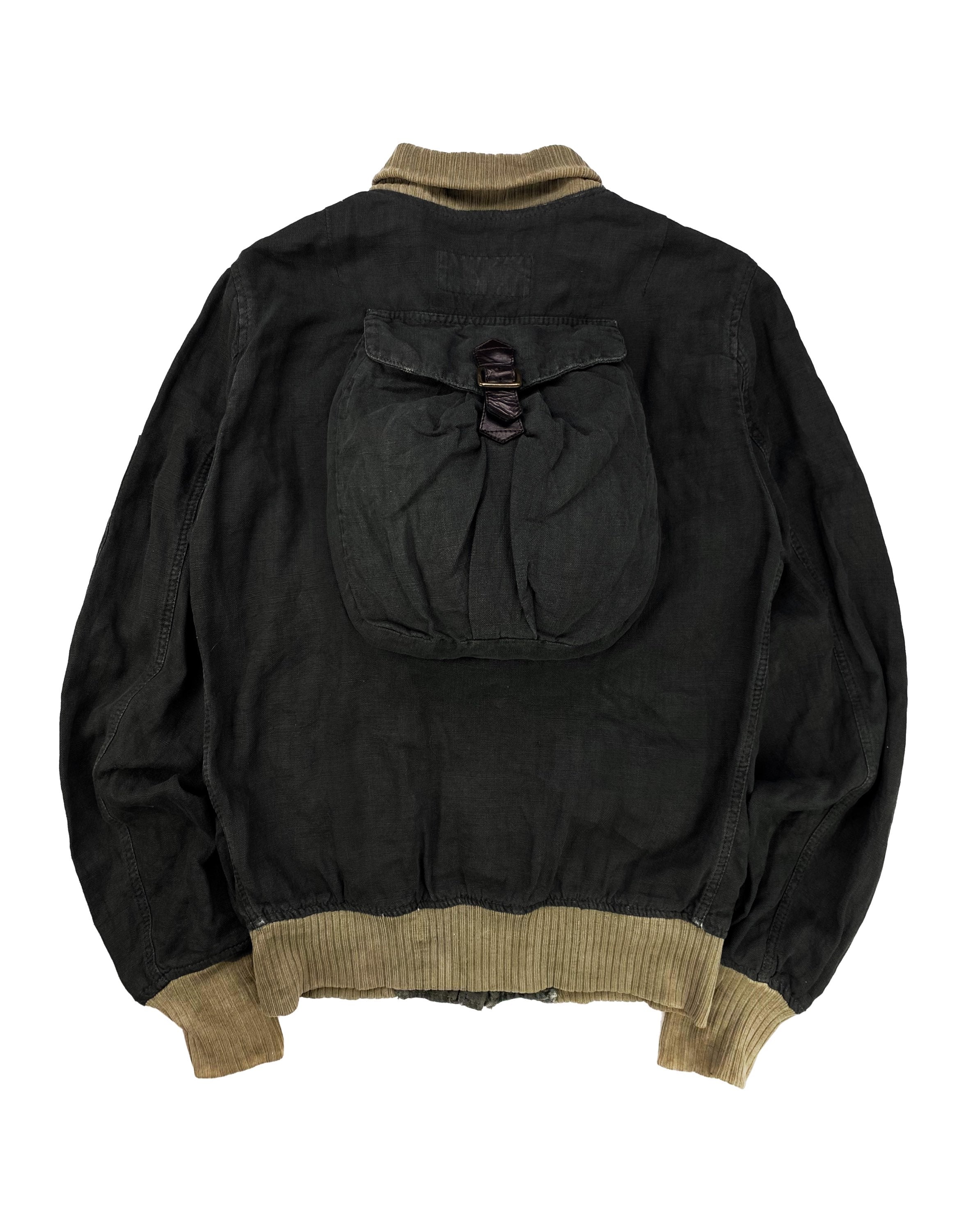 SS03 Dolce & Gabbana ‘3D’ Cargo Pocket Metallic Hunting Jacket