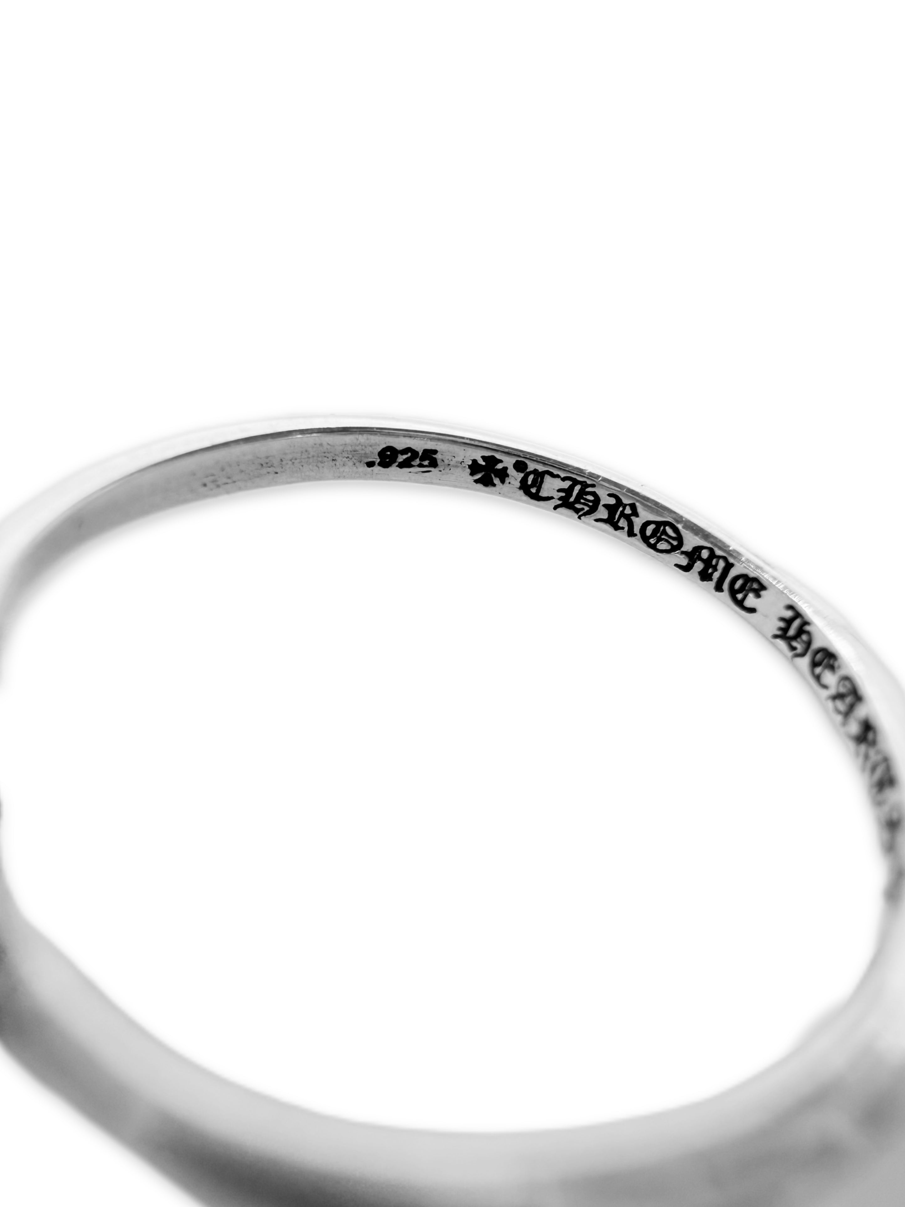 Chrome Hearts Cross Bubblegum .925 Silver Ring