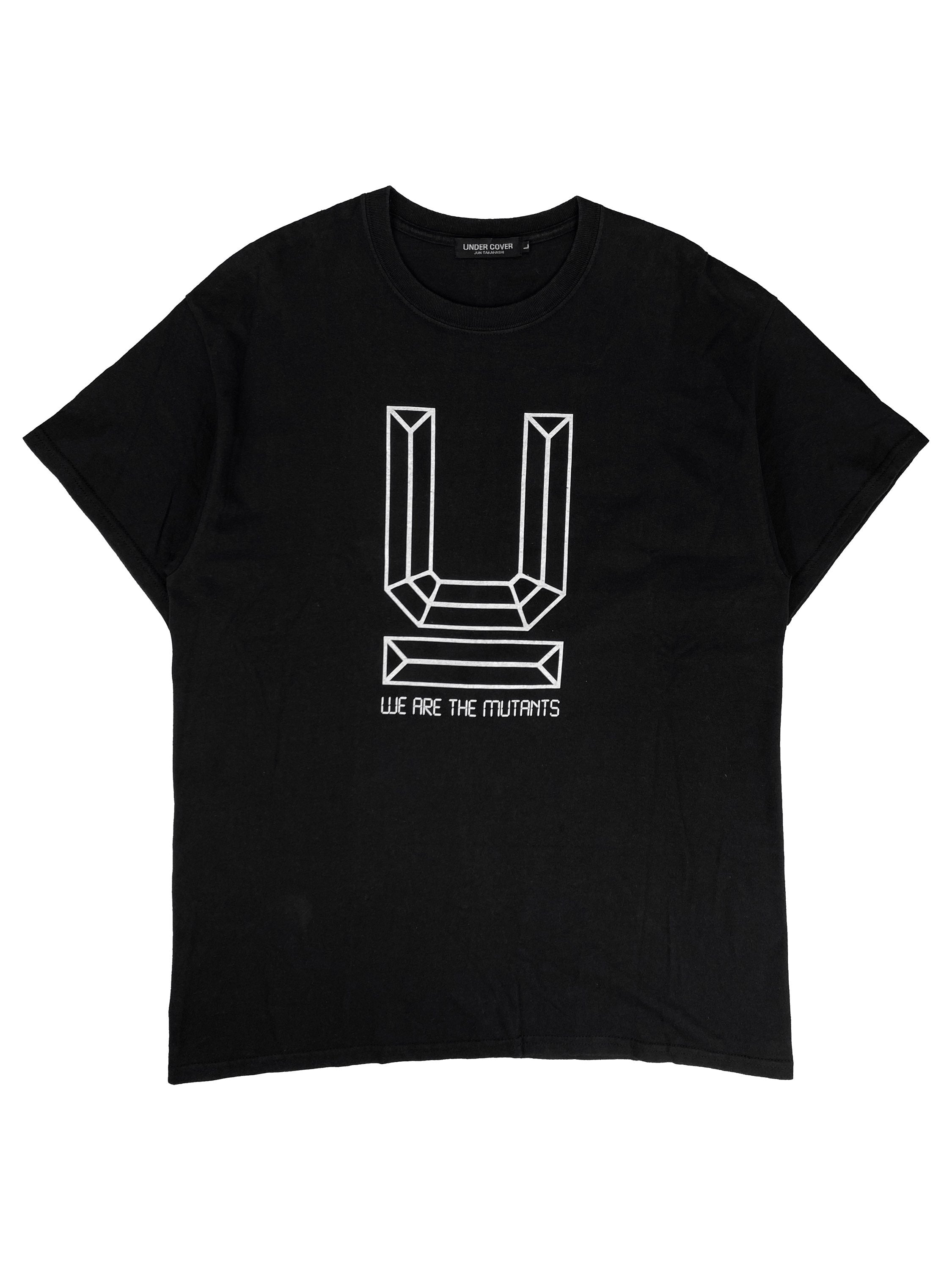 00s Undercover ‘We The Mutants’ U Logo Black T-Shirt