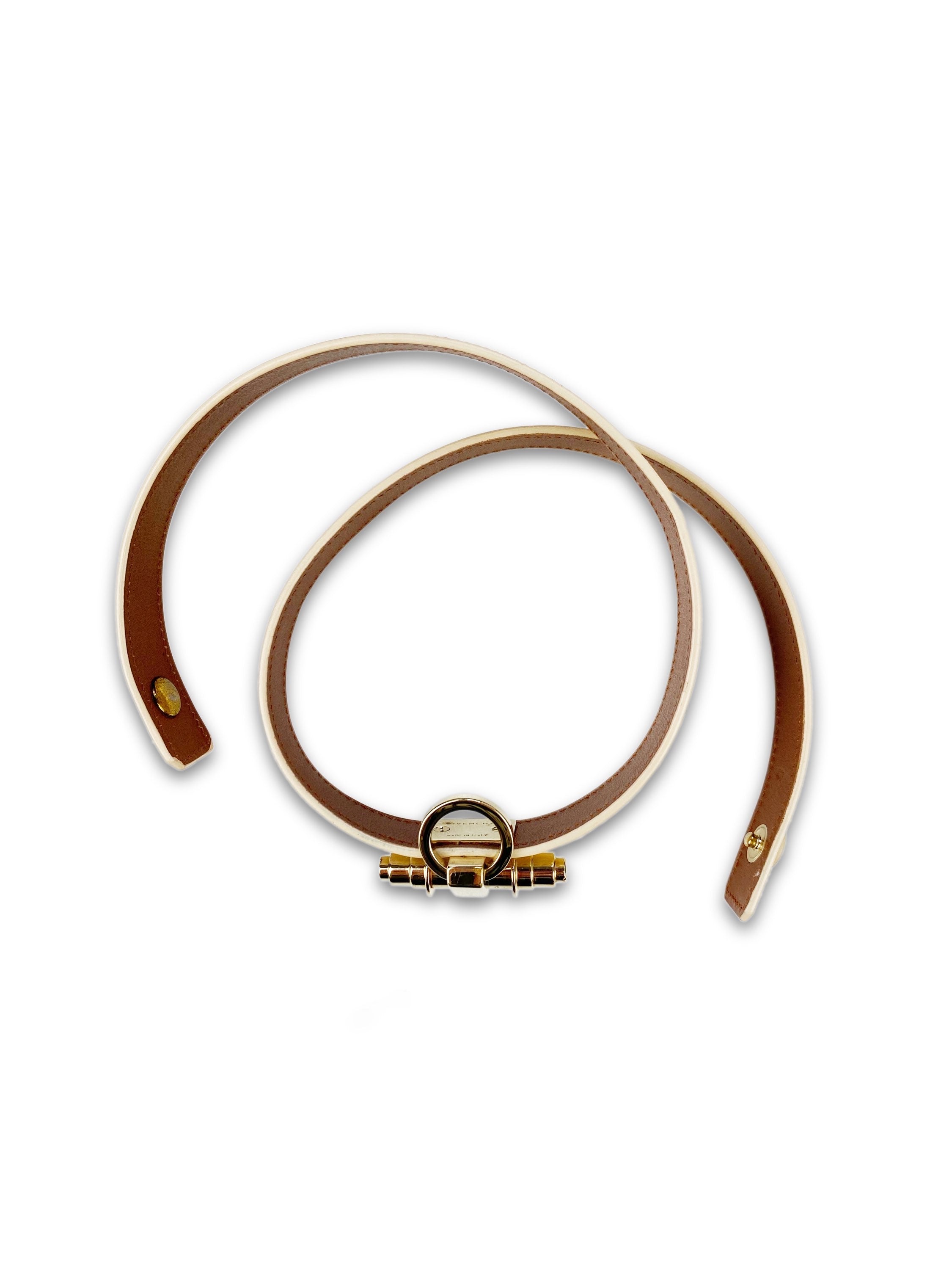 Givenchy ‘Obsedia’ Spiral Wrap Patent Leather Bracelet