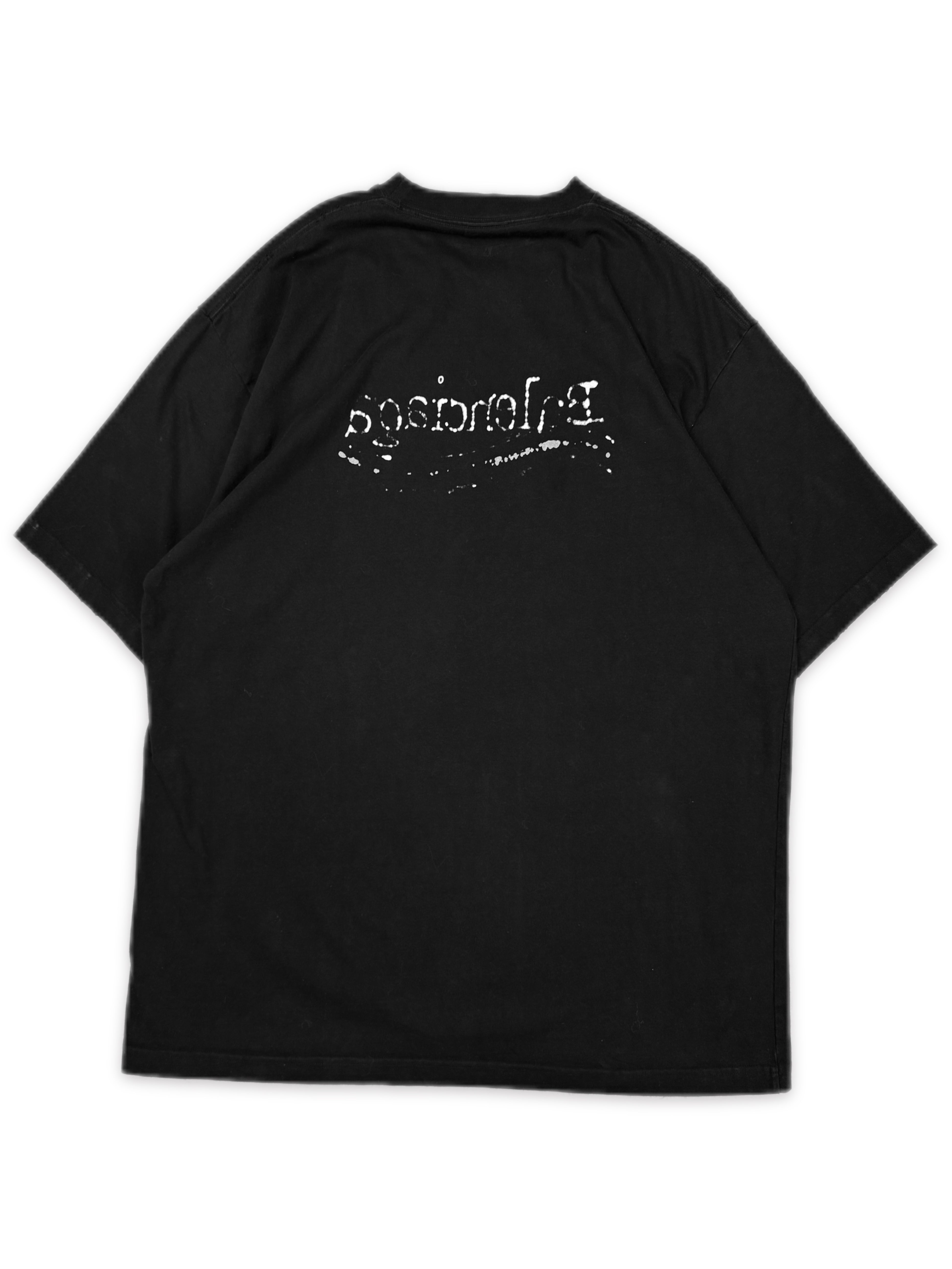 Balenciaga ‘Hand Drawn’ Campaign Logo Black T-Shirt