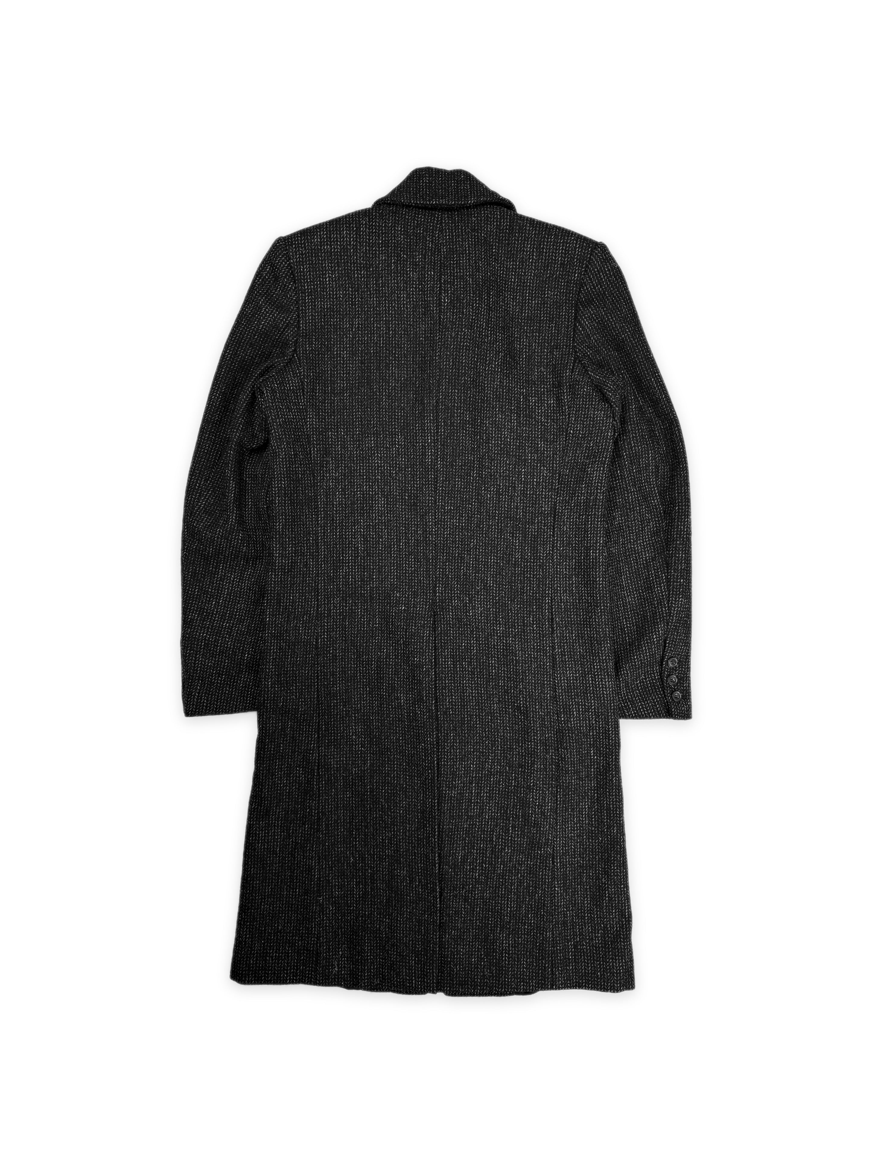 AW98 Raf Simons ‘Radioactivity’ Speckled Slim Cut Trench Coat