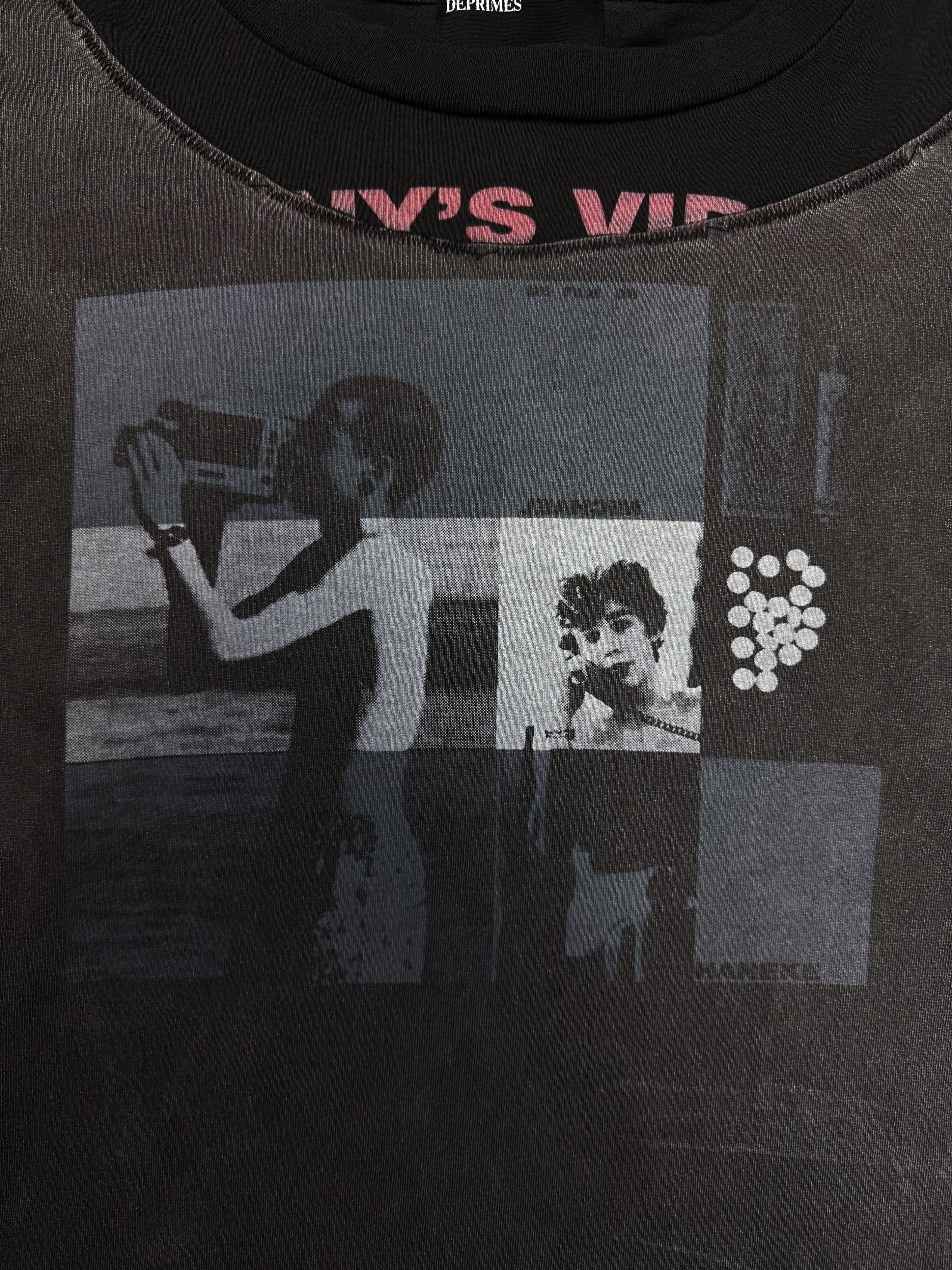 Enfants Riches Deprimes ‘Benny’s Video’ Michael Haneke Assemblage Long Sleeve