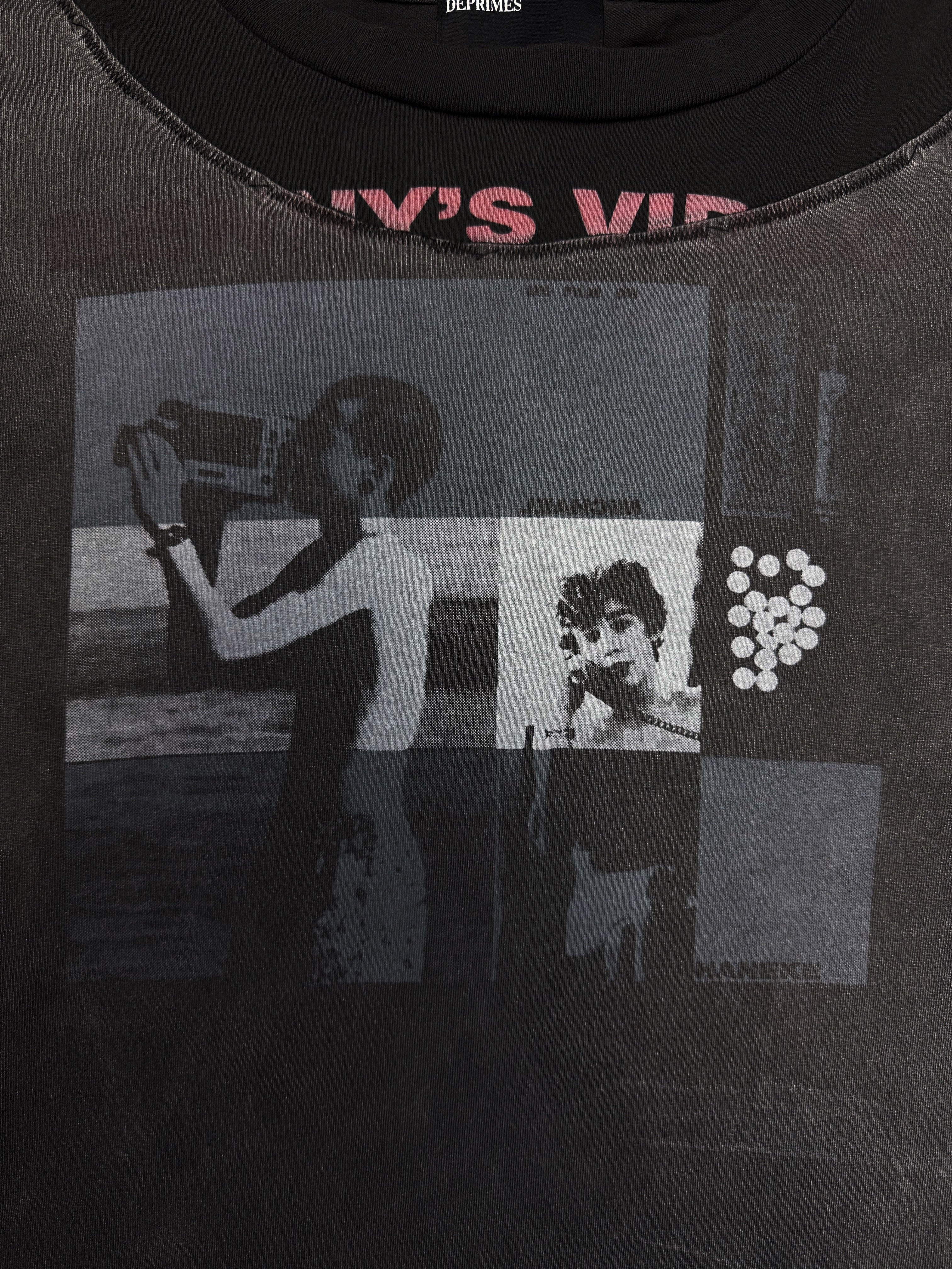 Enfants Riches Deprimes ‘Benny’s Video’ Michael Haneke Assemblage Long Sleeve