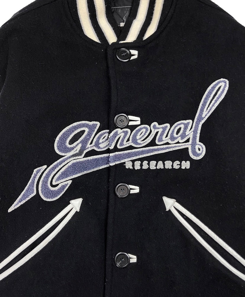 AW2001 General Research ‘962’ Leather Varsity Jacket