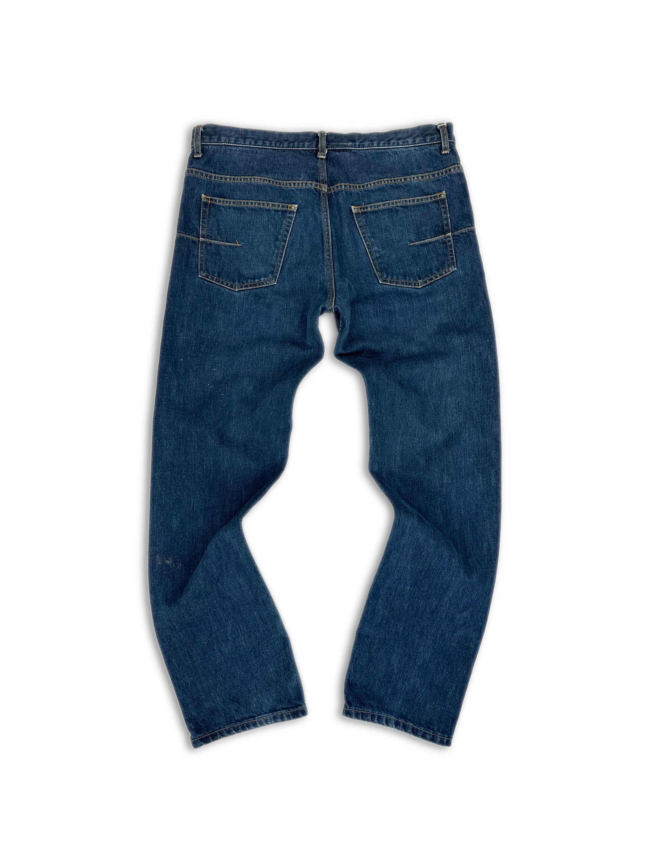 00s Dior by Hedi Slimane Dark Wash Slim Cut Denim