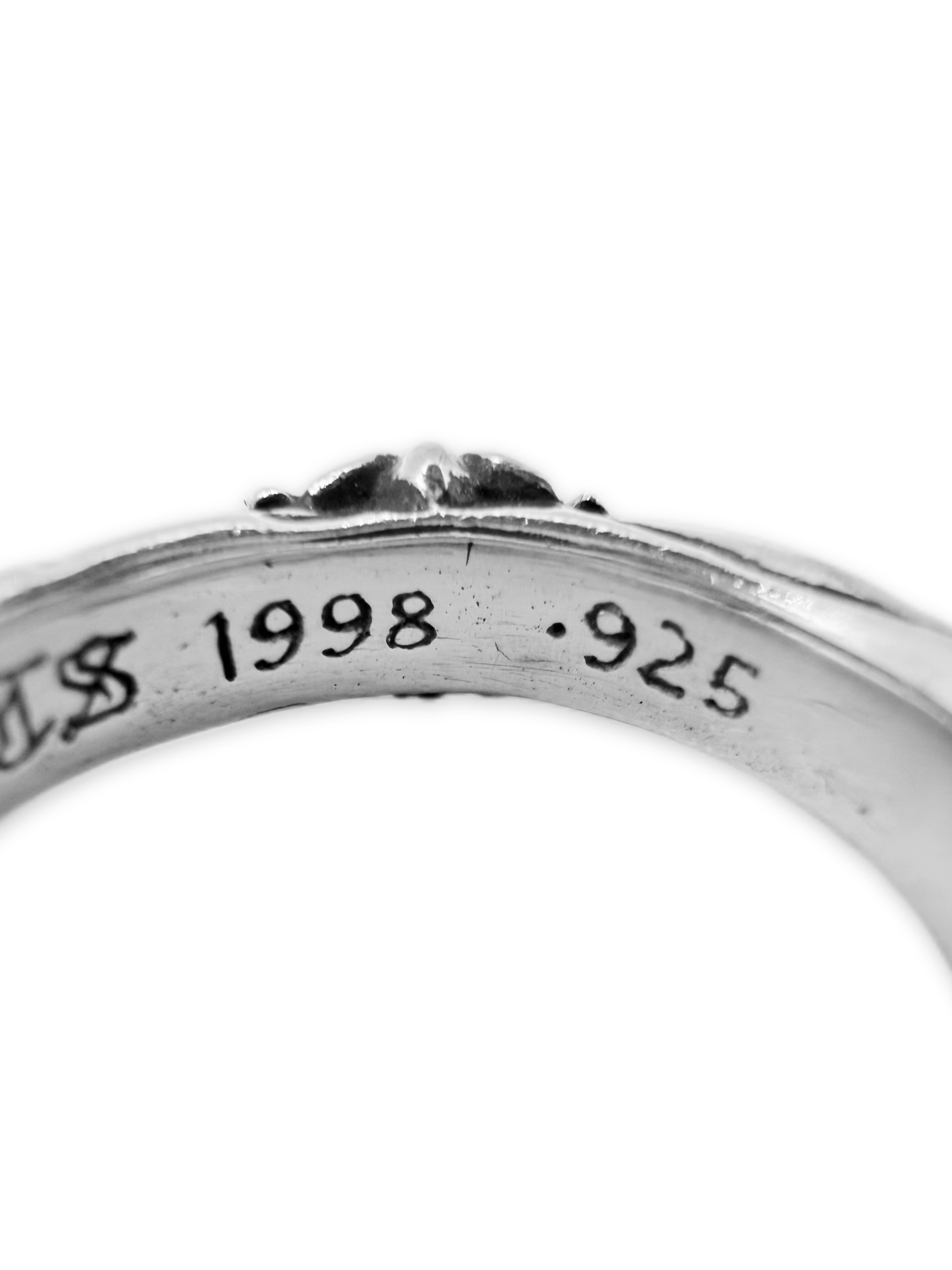 Chrome Hearts SBT Square Band .925 Silver Spacer Ring