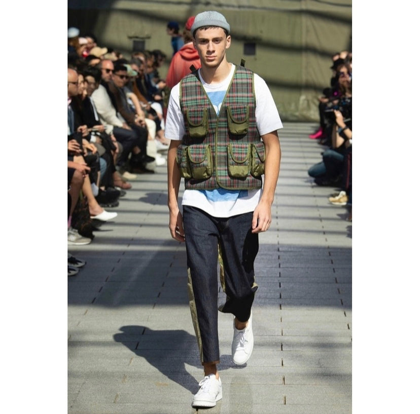SS19 Junya Watanabe x Comme Des Garçons Cropped Camo Denim
