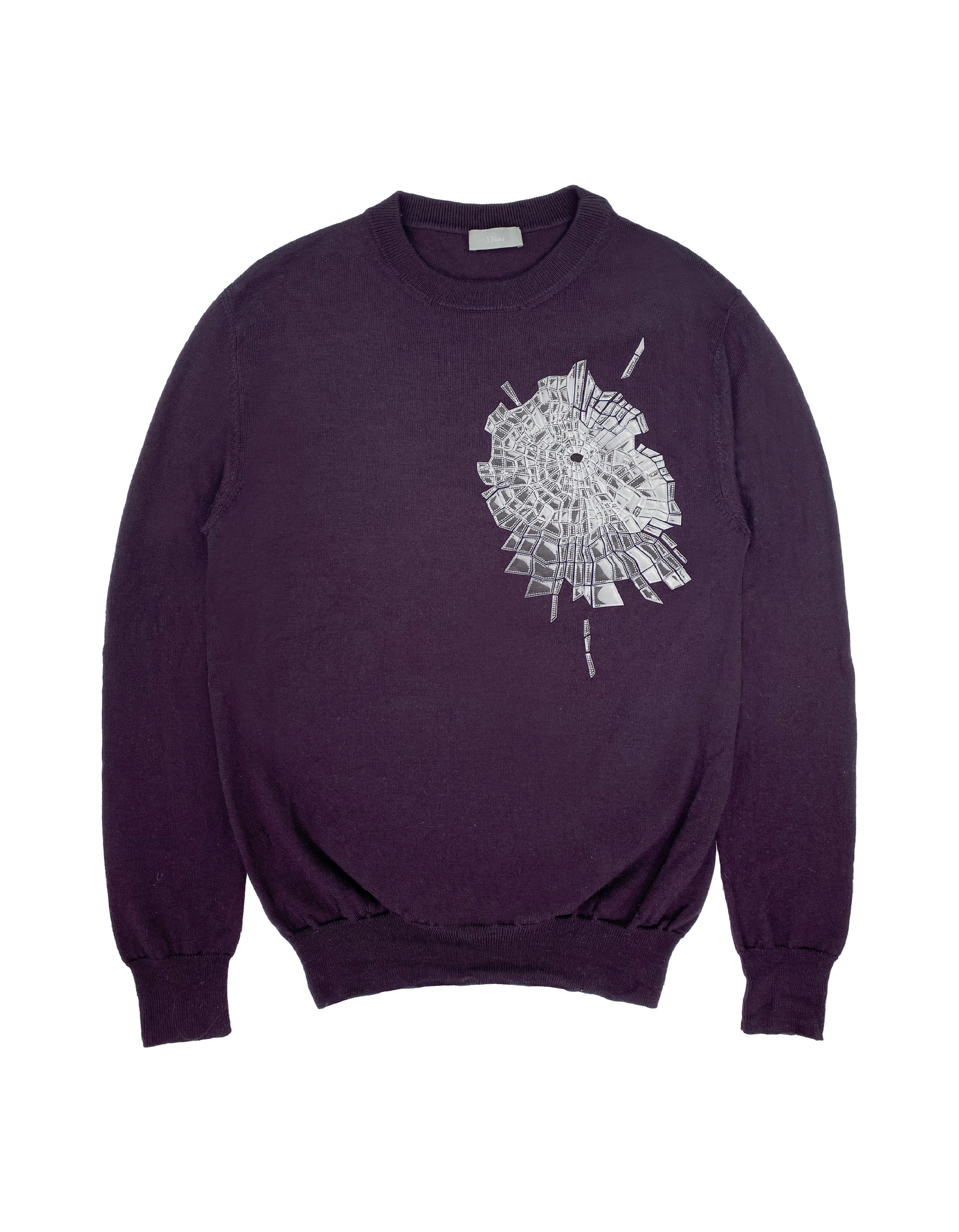 FW08 Dior ‘Broken Heart’ Shattered Glass Sweater
