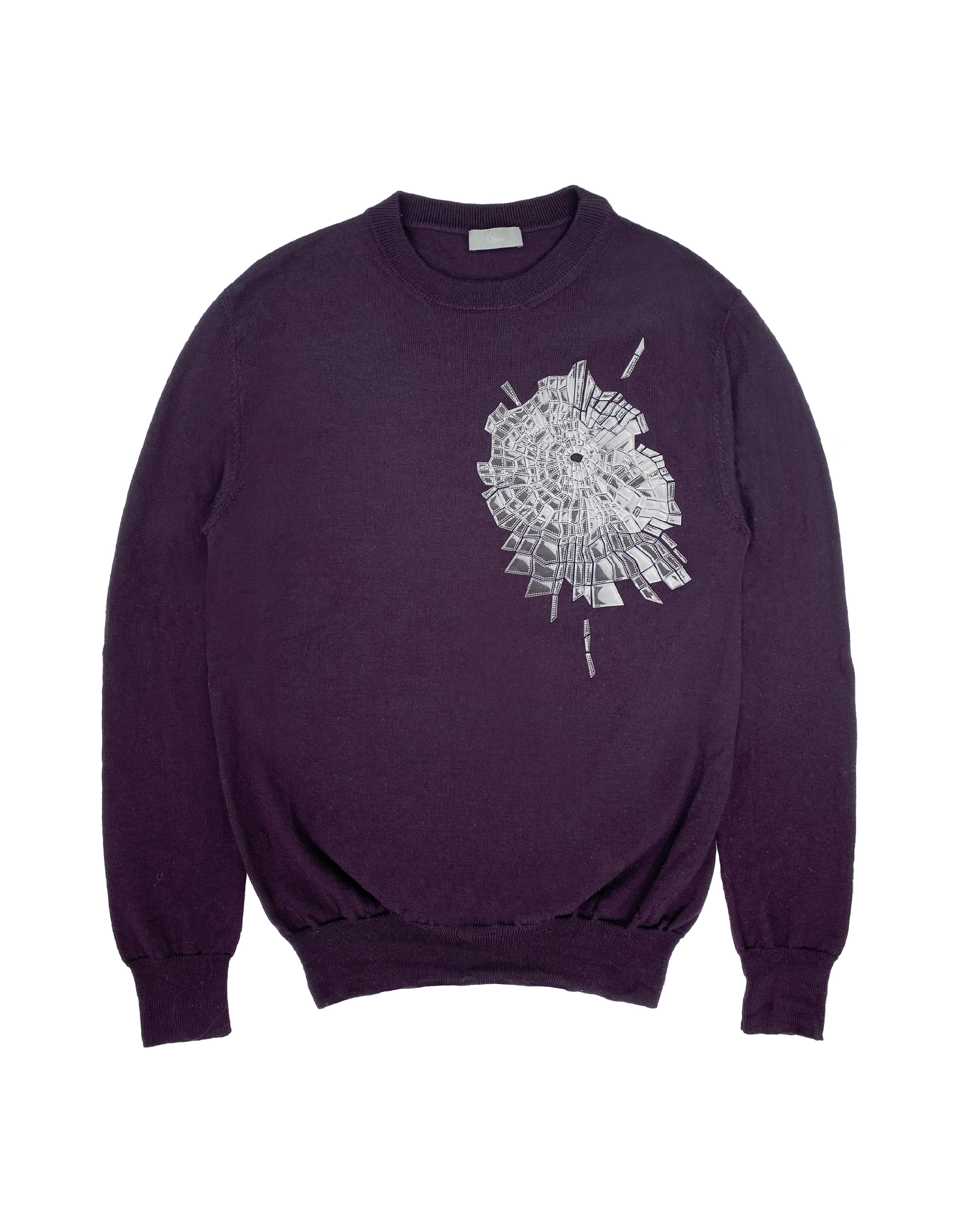 FW08 Dior ‘Broken Heart’ Shattered Glass Sweater