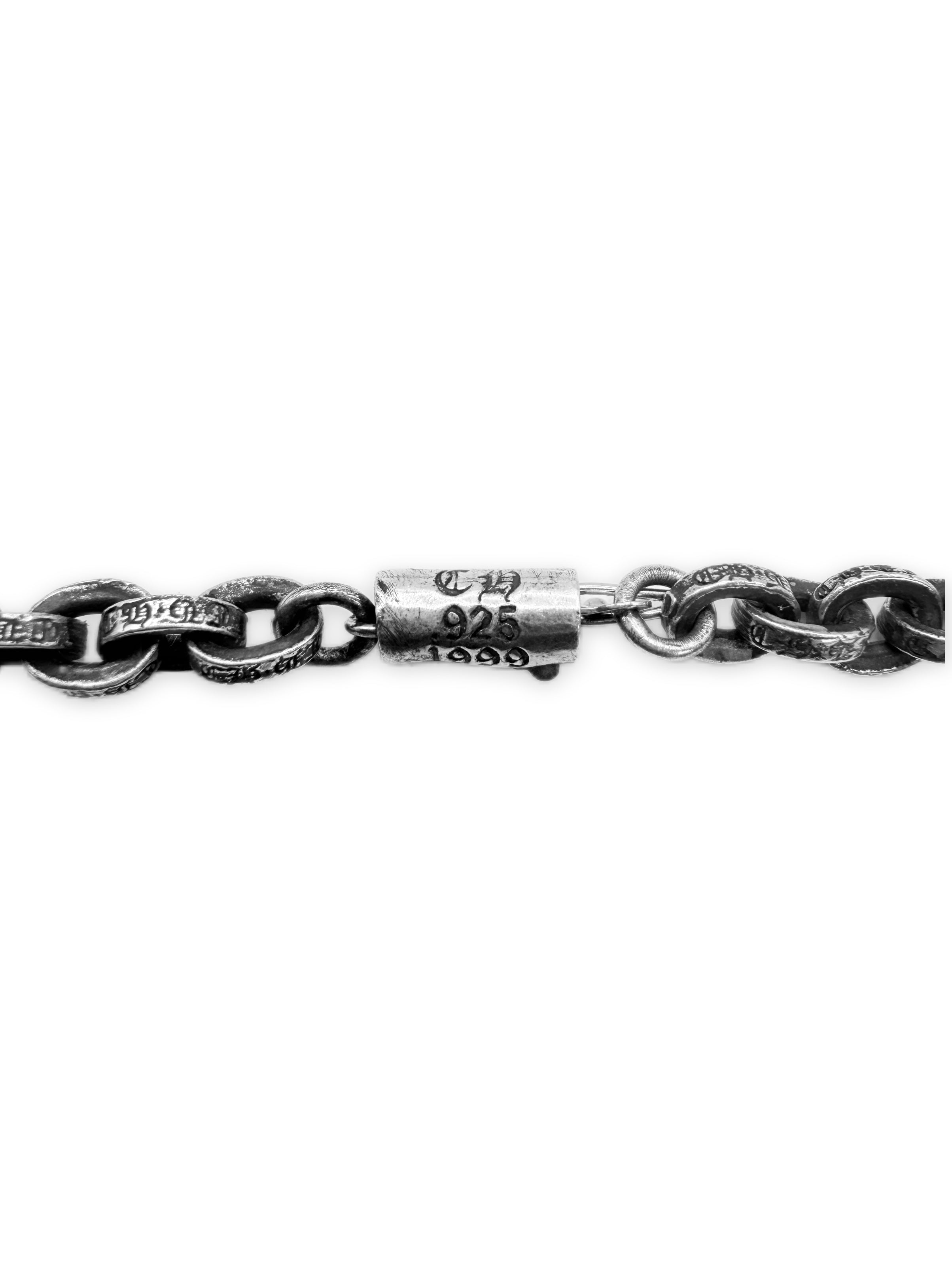 Chrome Hearts Cross Bail Paper Chain 18 in Necklace