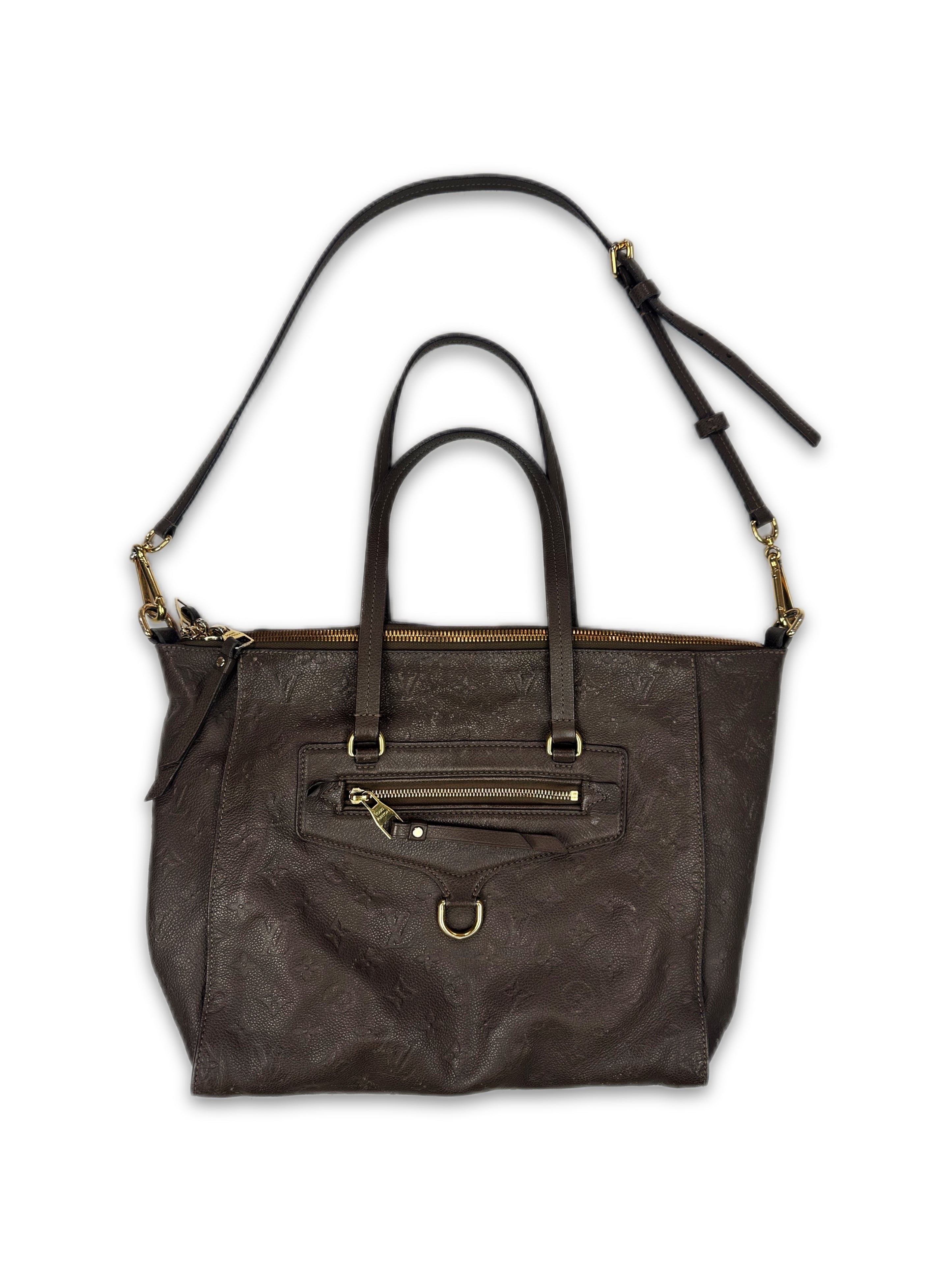 2011 Louis Vuitton ‘Lumineuse’ PM Brown Monogram Handbag