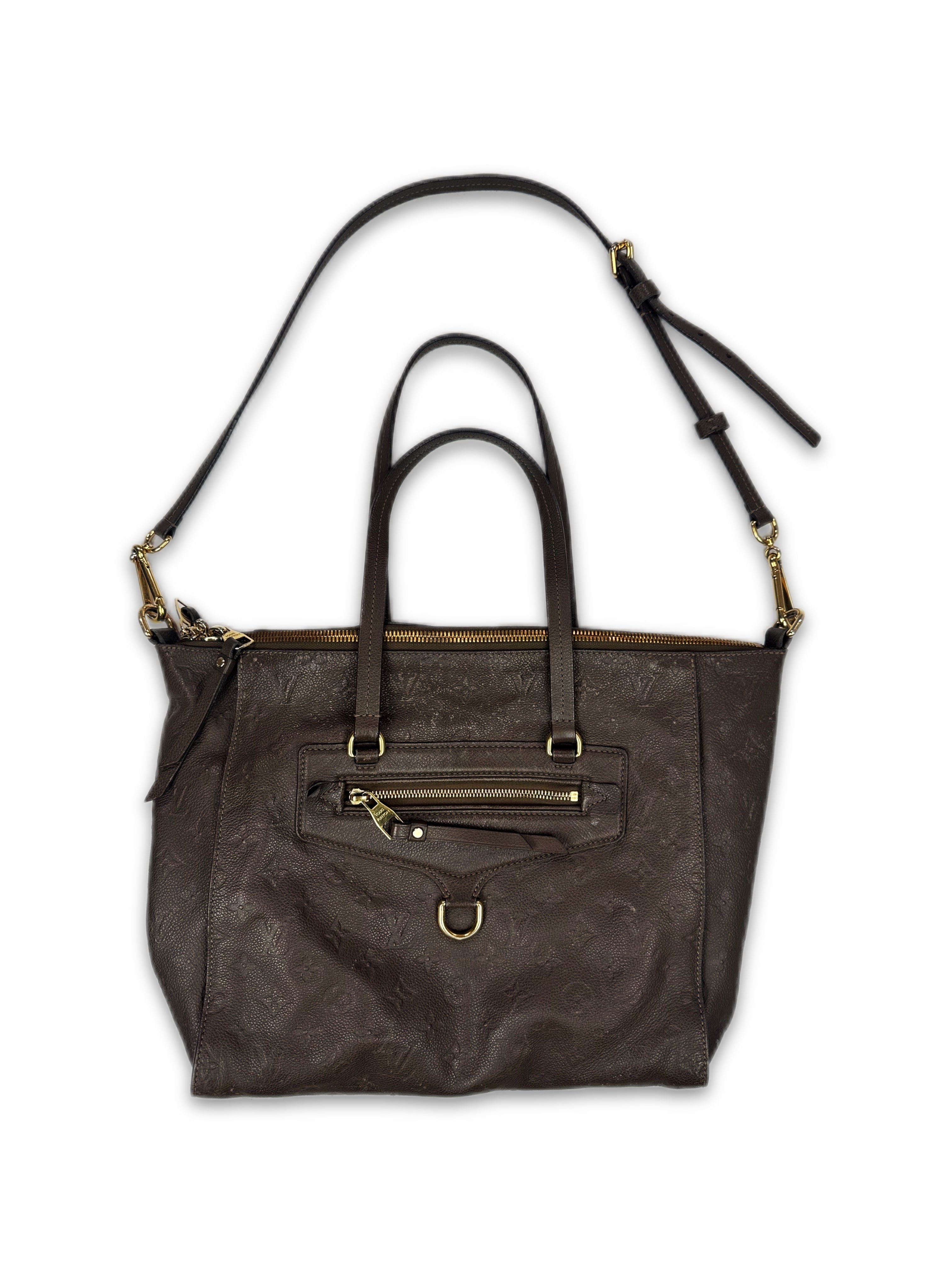 2011 Louis Vuitton ‘Lumineuse’ PM Brown Monogram Handbag