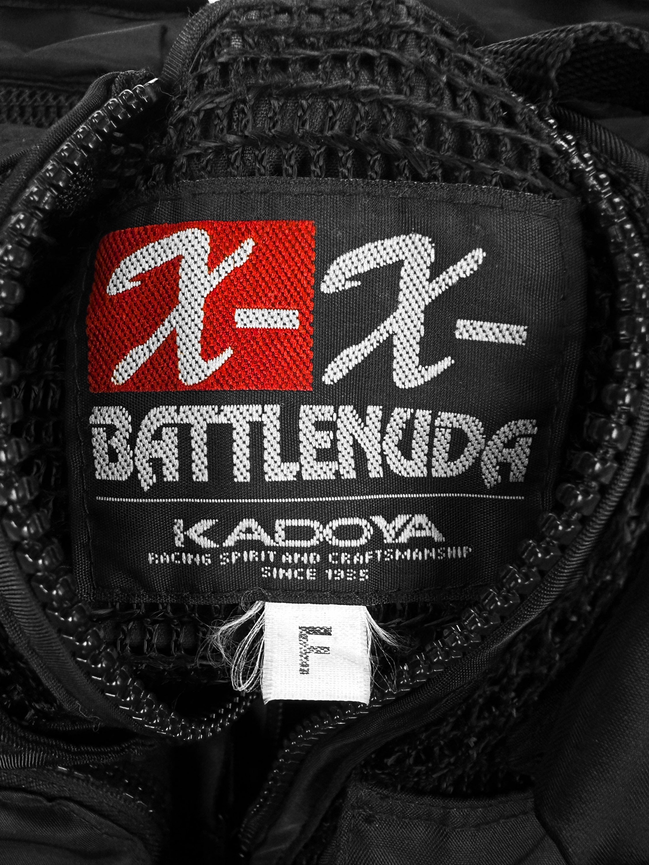 Kadoya Black Multi Pocket Mesh Cargo Vest