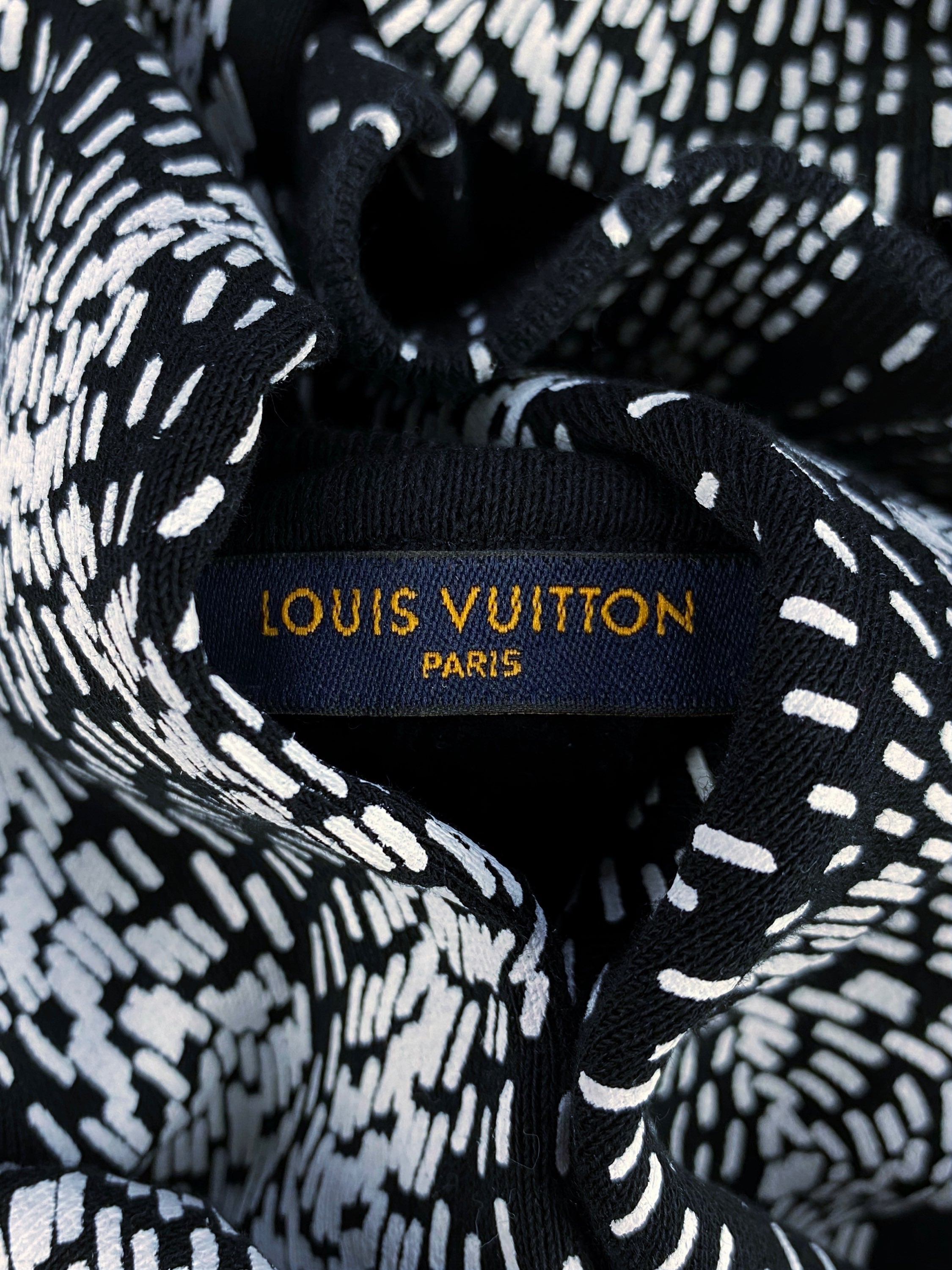 SS20 Louis Vuitton ‘Constellation’ Flower Monogram Crewneck