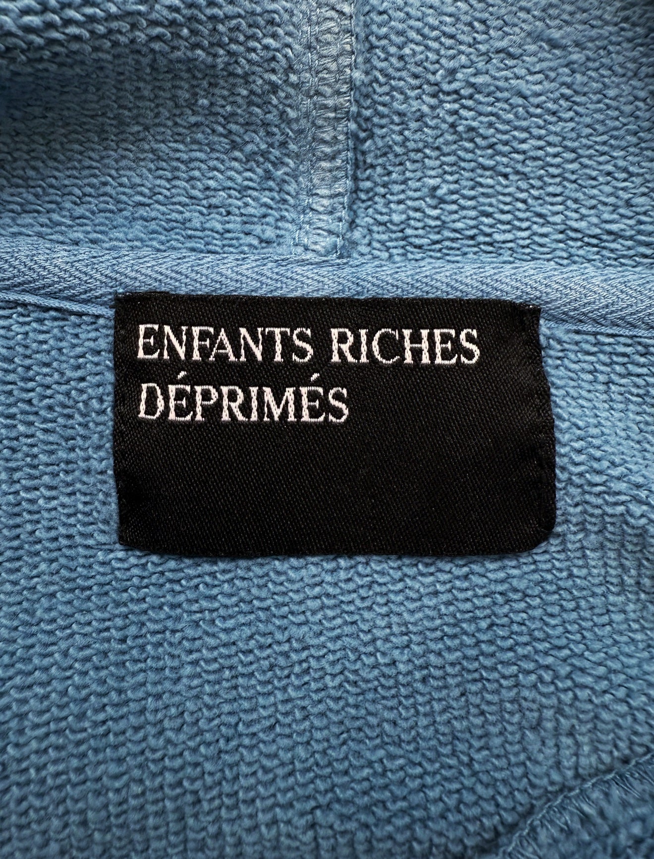 AW21 Enfants Riches Deprimes ‘Vegetate in the Half Life’ Blue Hoodie