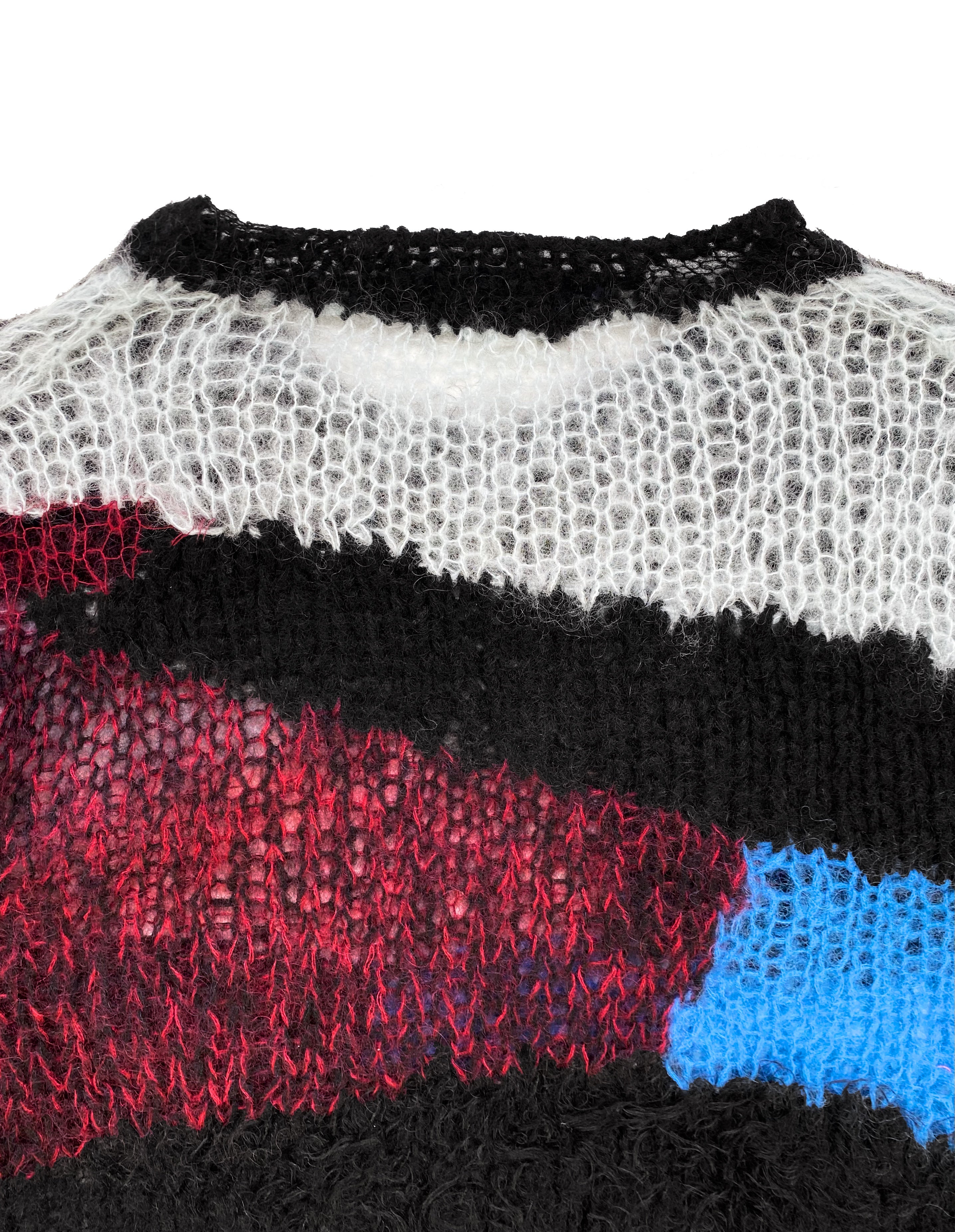 AW14 Junya Watanabe Grunge Mohair Weave Knitted Sweater