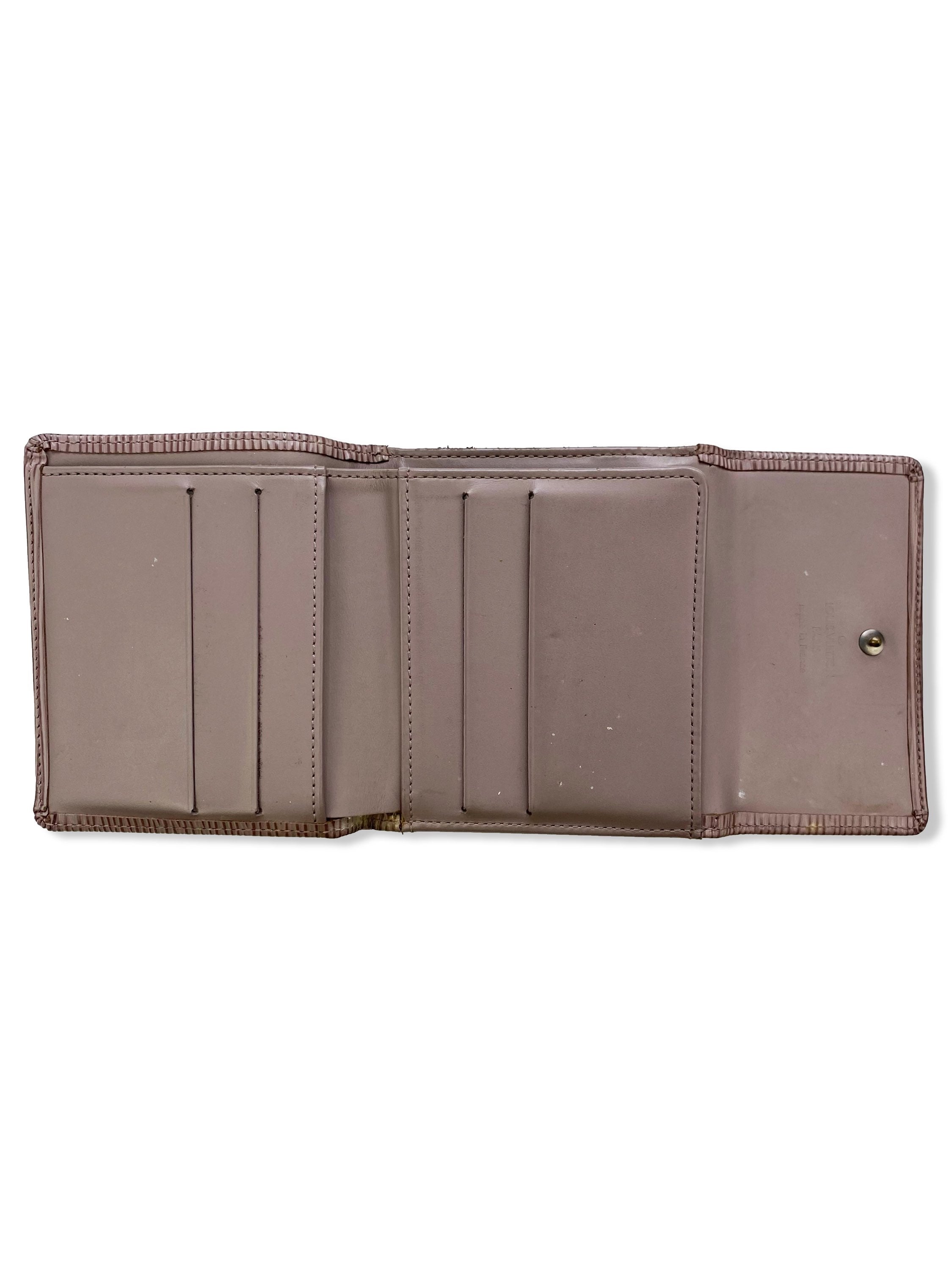 Louis Vuitton Mocha Epi Trifold Wallet