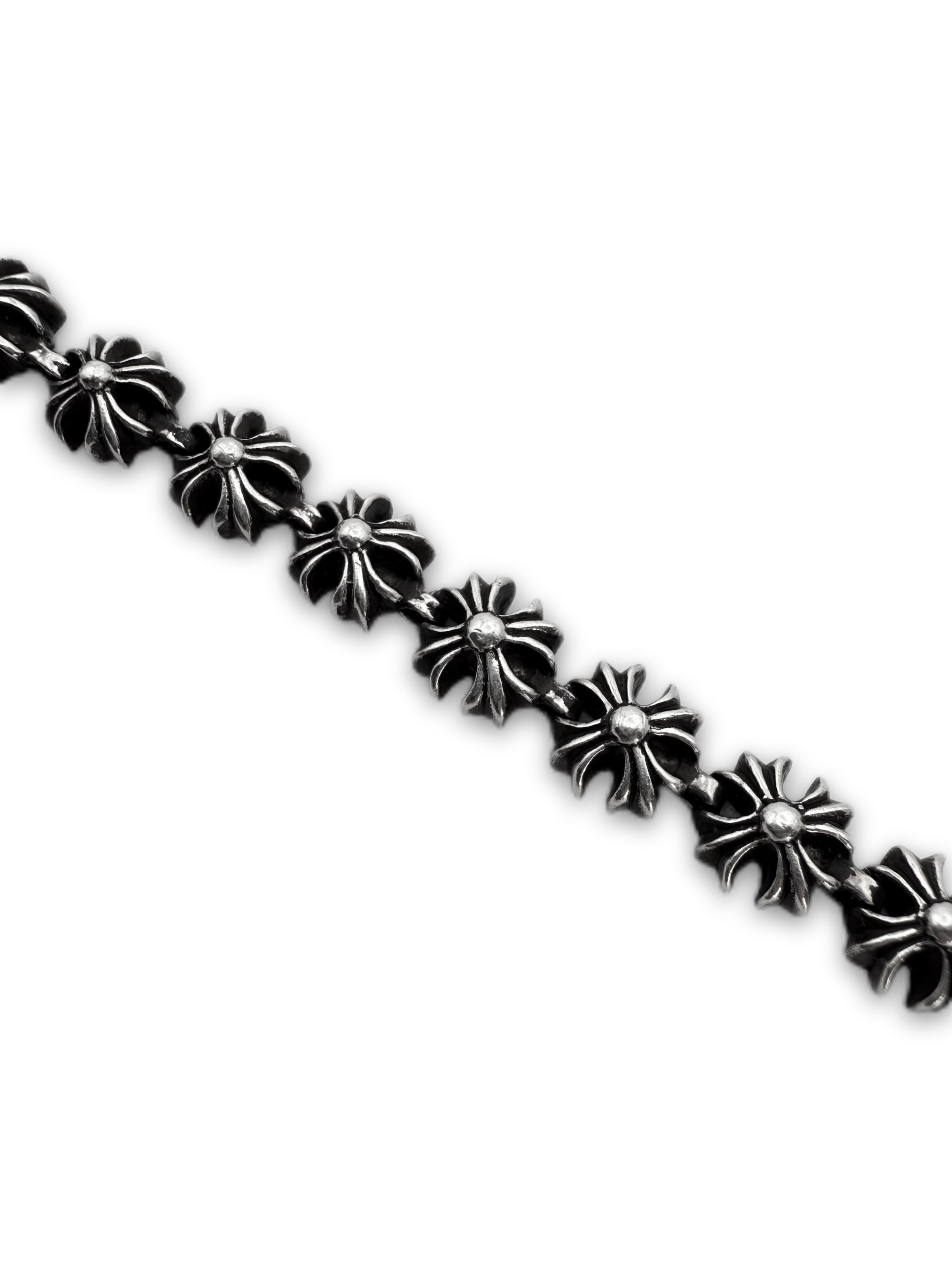 Chrome Hearts ‘Tiny Plus’ Cross .925 Silver Bracelet