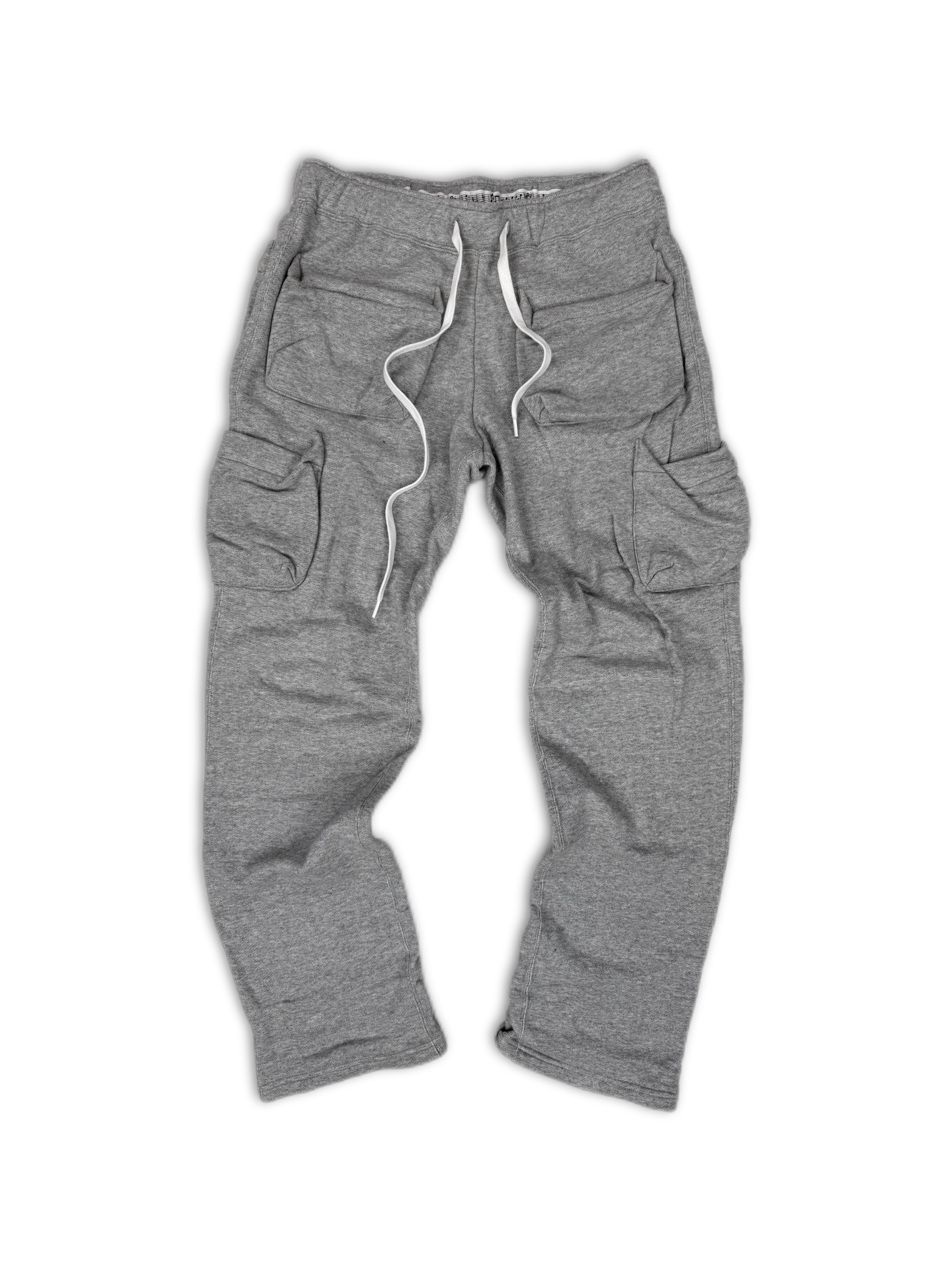 Number (N)ine Multi Pocket Heather Grey Cargo Sweatpants