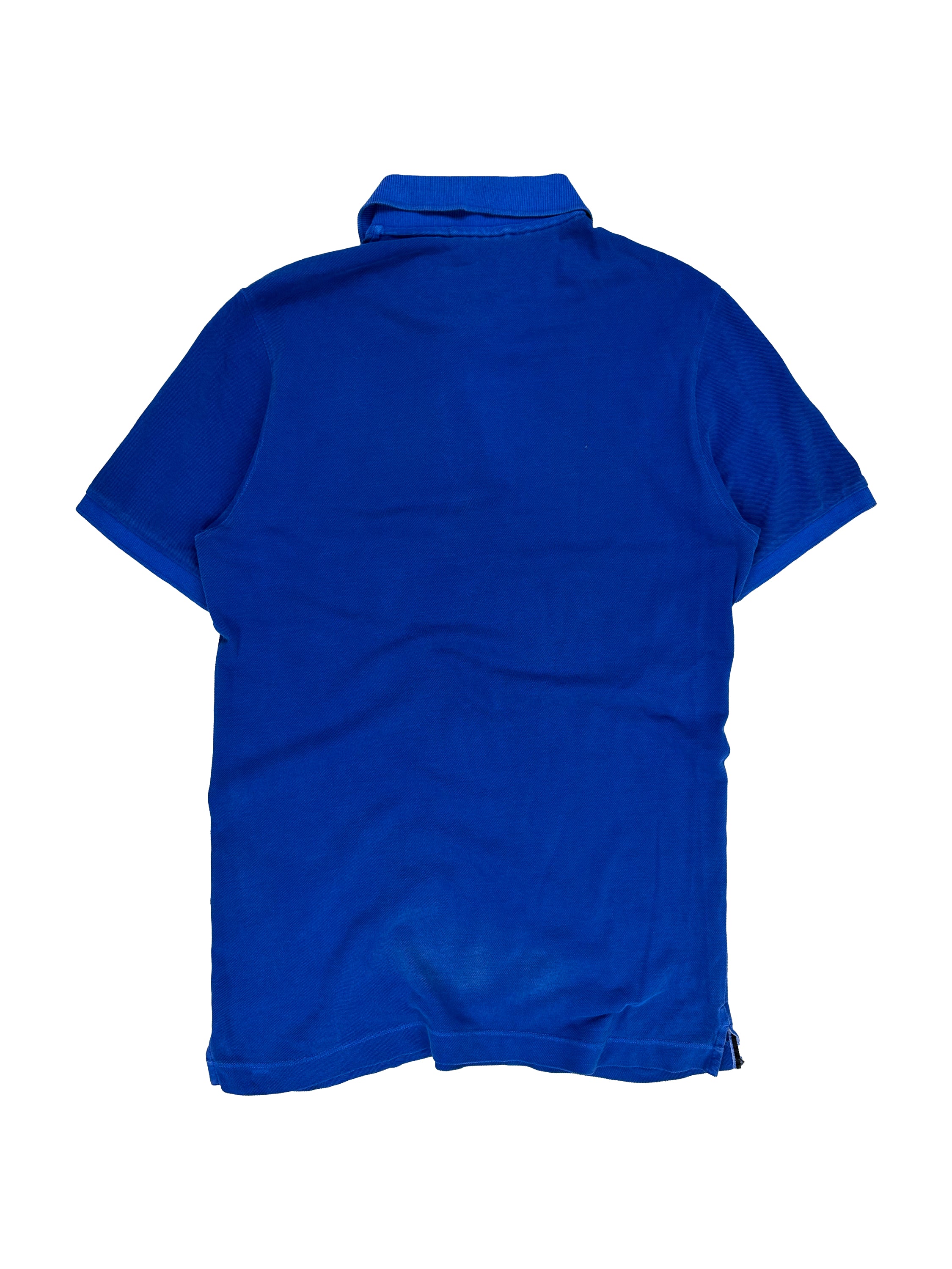 Stone Island Royal Blue Compass Logo Polo