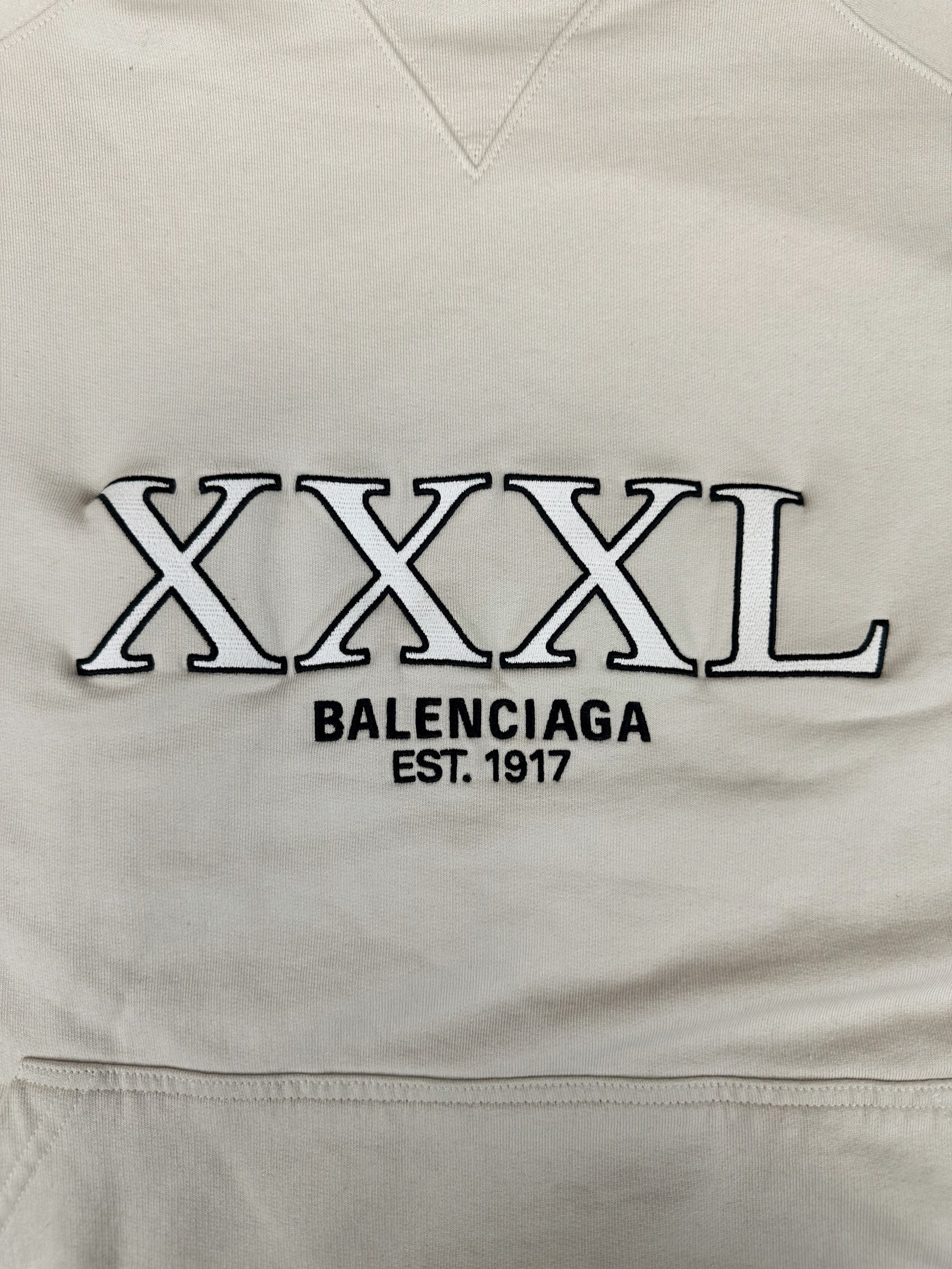 SS23 Balenciaga ‘XXXL’ Layered T-Shirt Oversized Hoodie