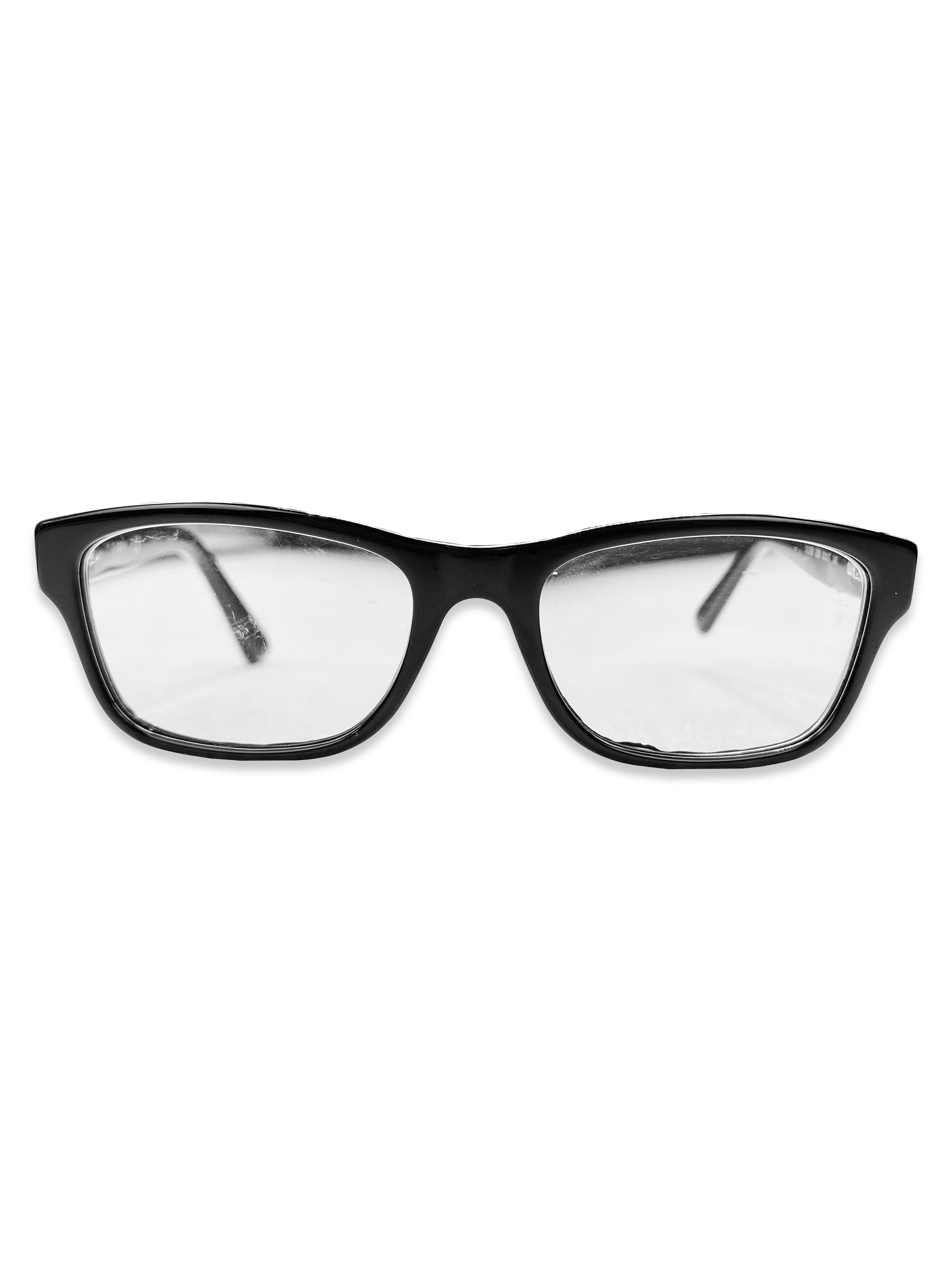 Dolce & Gabbana Ombré Black Boxy Frame Glasses