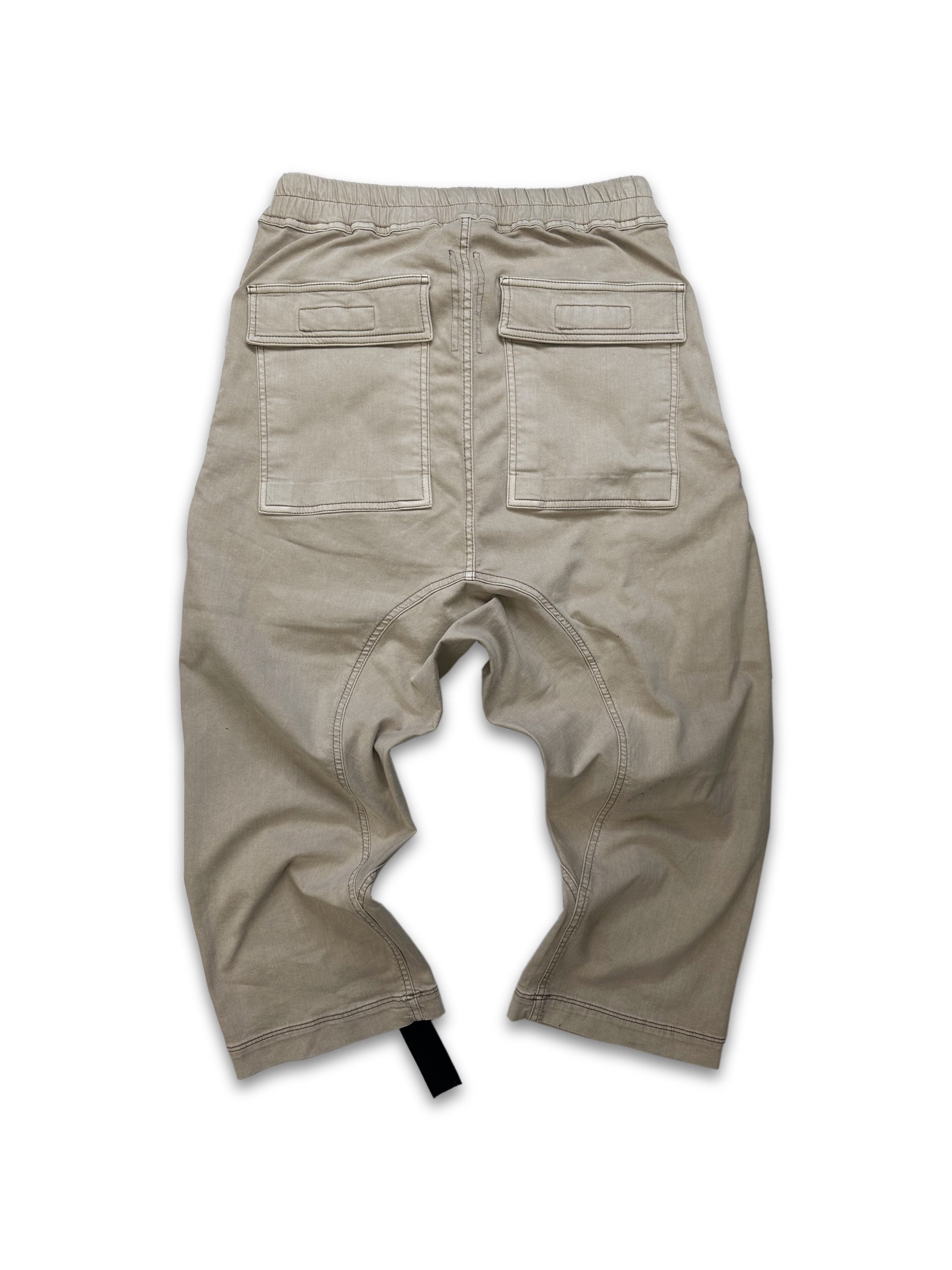SS20 Rick Owens DRKSHDW Drop Crotch Cropped Pants