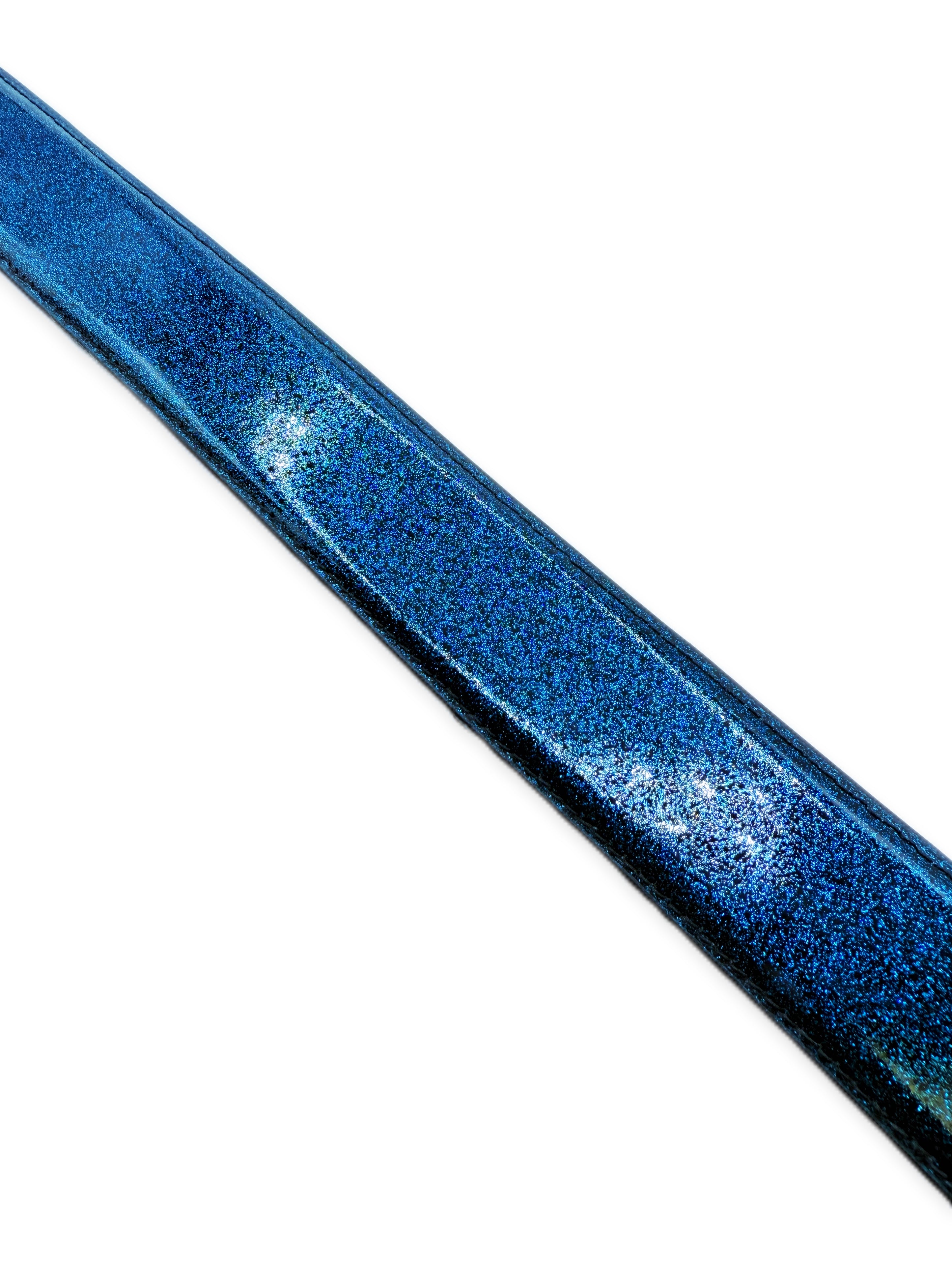 Chrome Hearts Galaxy Gunslinger St Barths Exclusive Blue Leather Belt