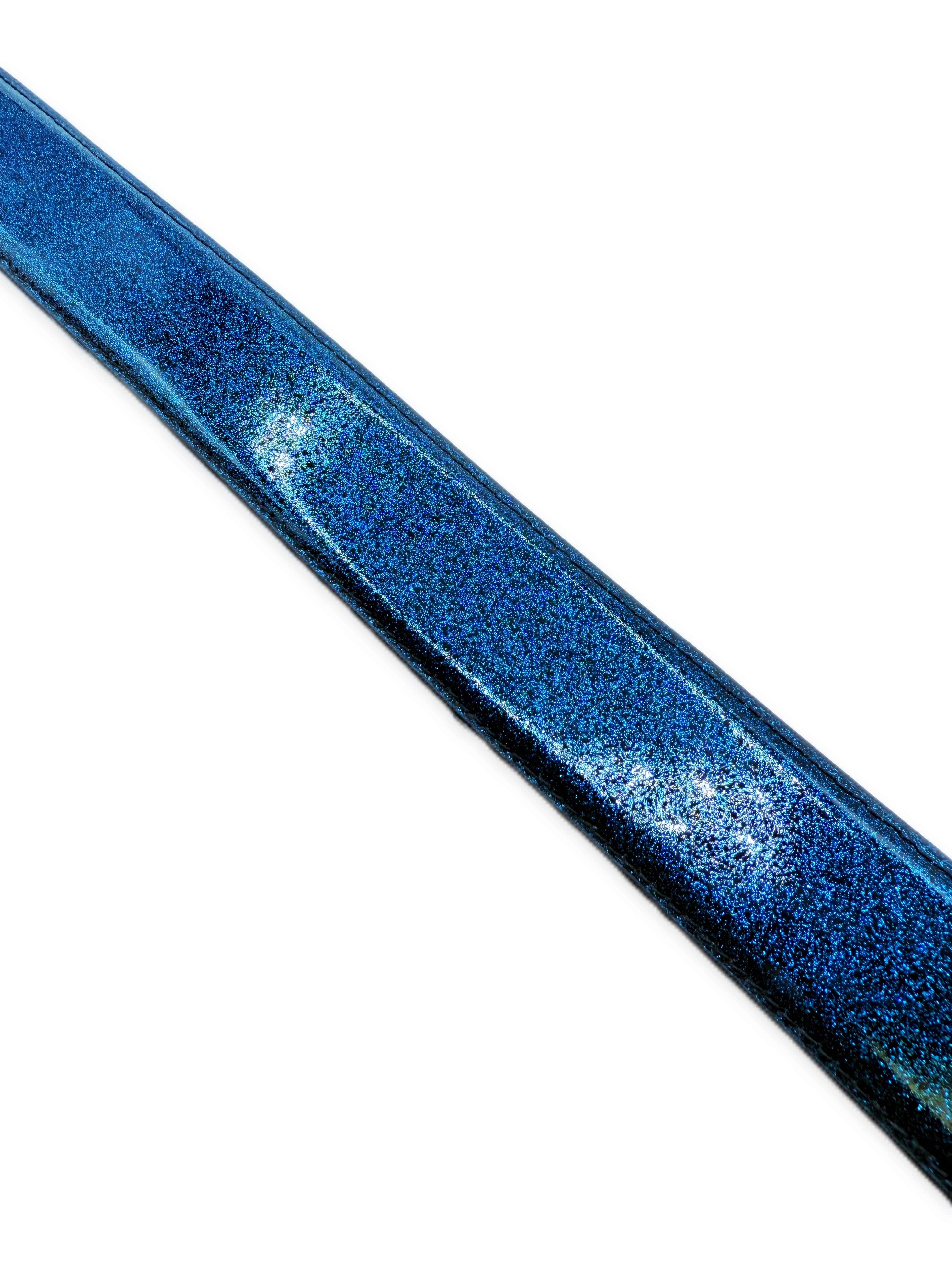 Chrome Hearts Galaxy Gunslinger St Barths Exclusive Blue Leather Belt