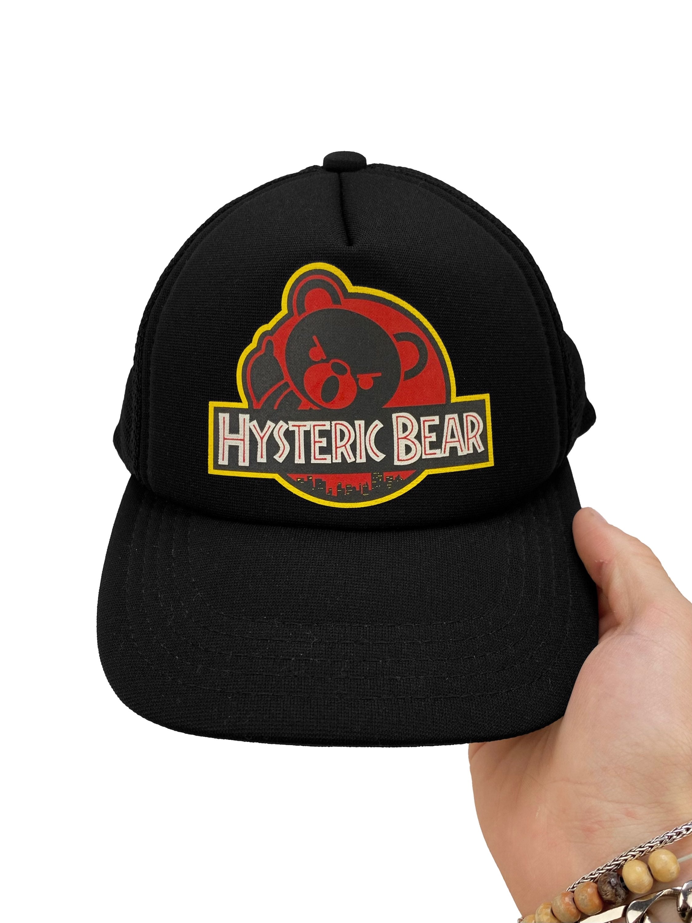 Hysteric Glamour “Hysteric Bear” Mesh Snap Back Trucker Hat