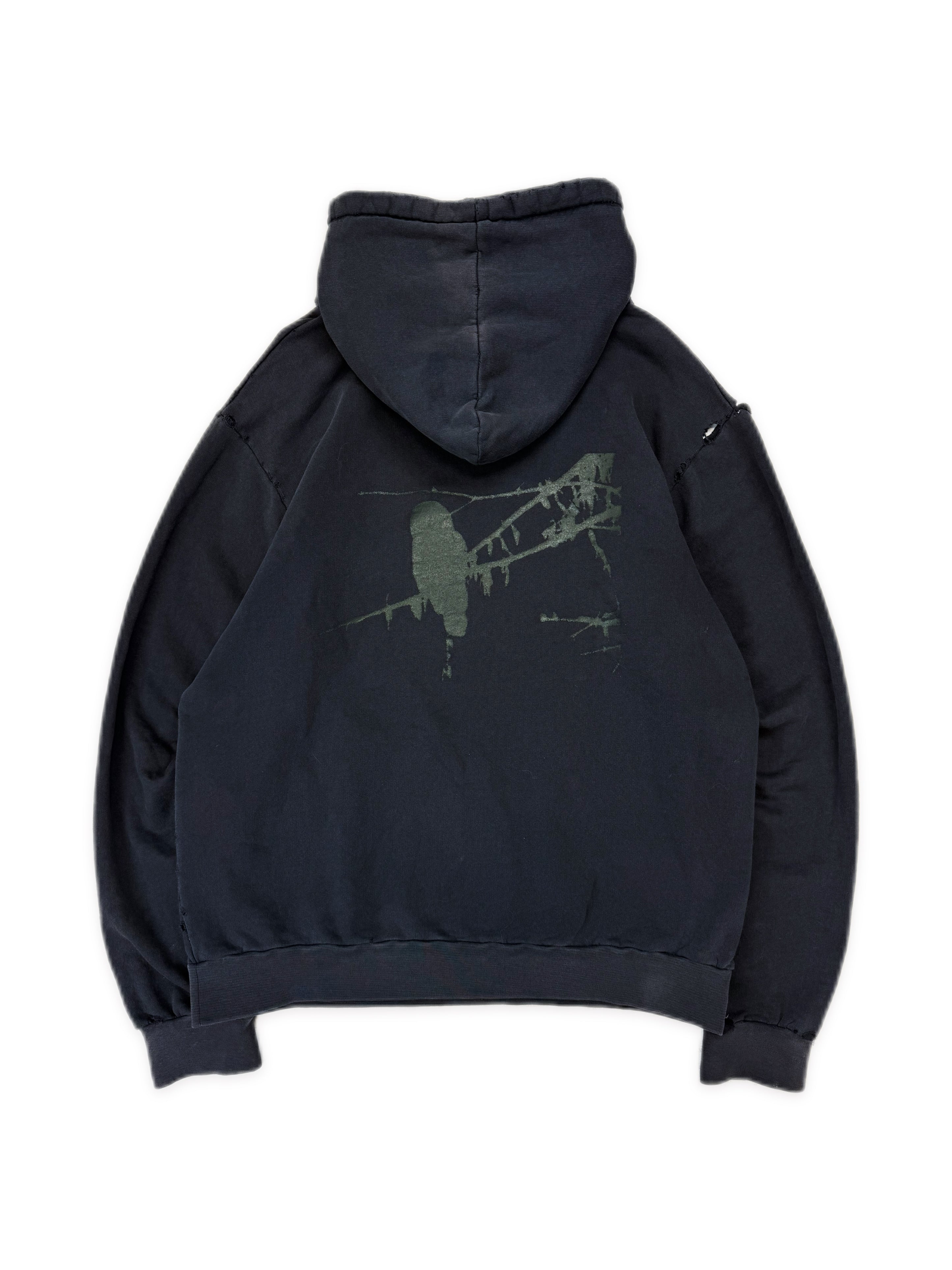 AW02 Raf Simons ‘Virginia Creeper’ 1/1 SAMPLE Bird & Roots Hoodie