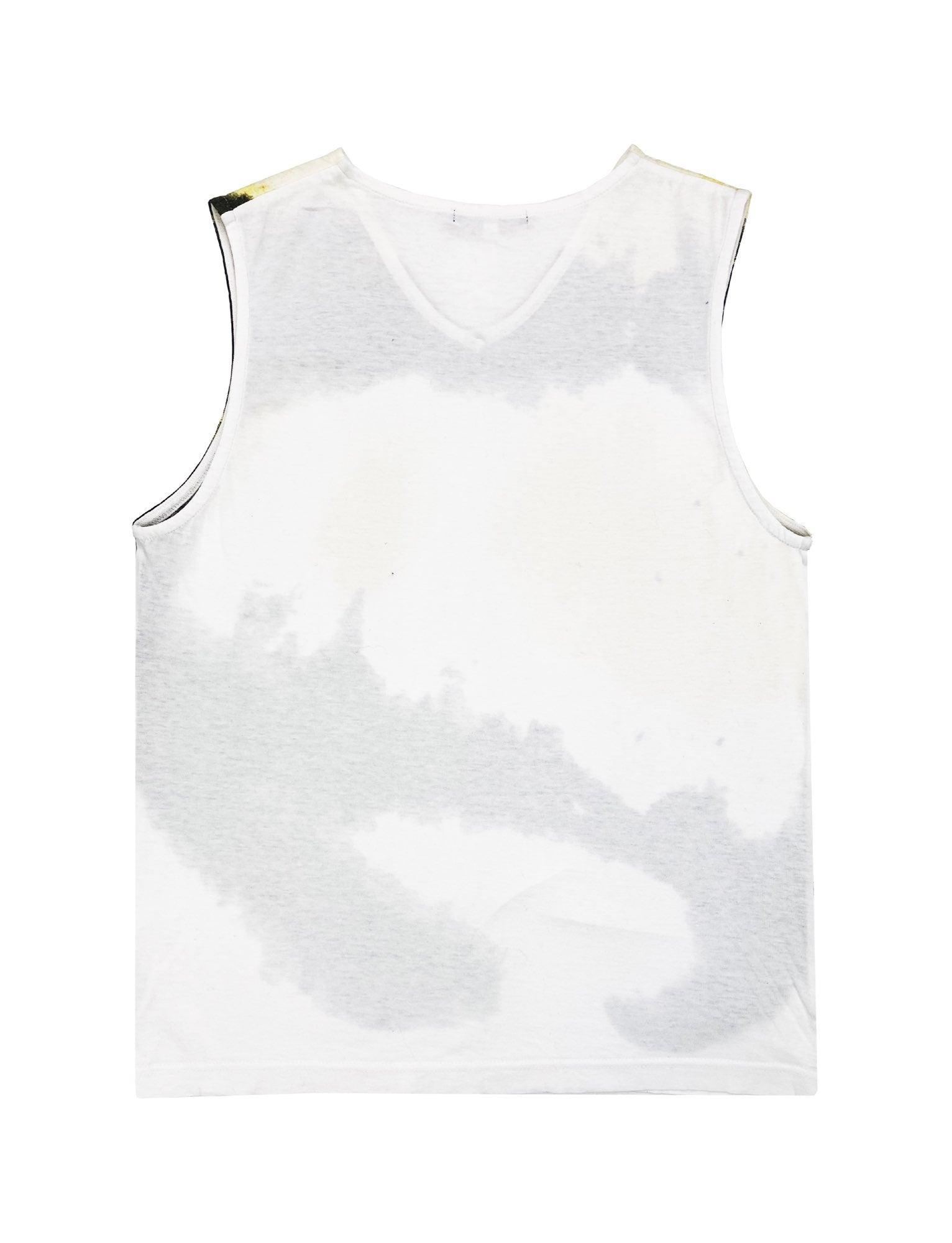 SS99 Alexander McQueen Robotic Spray Paint Neon Tank Top