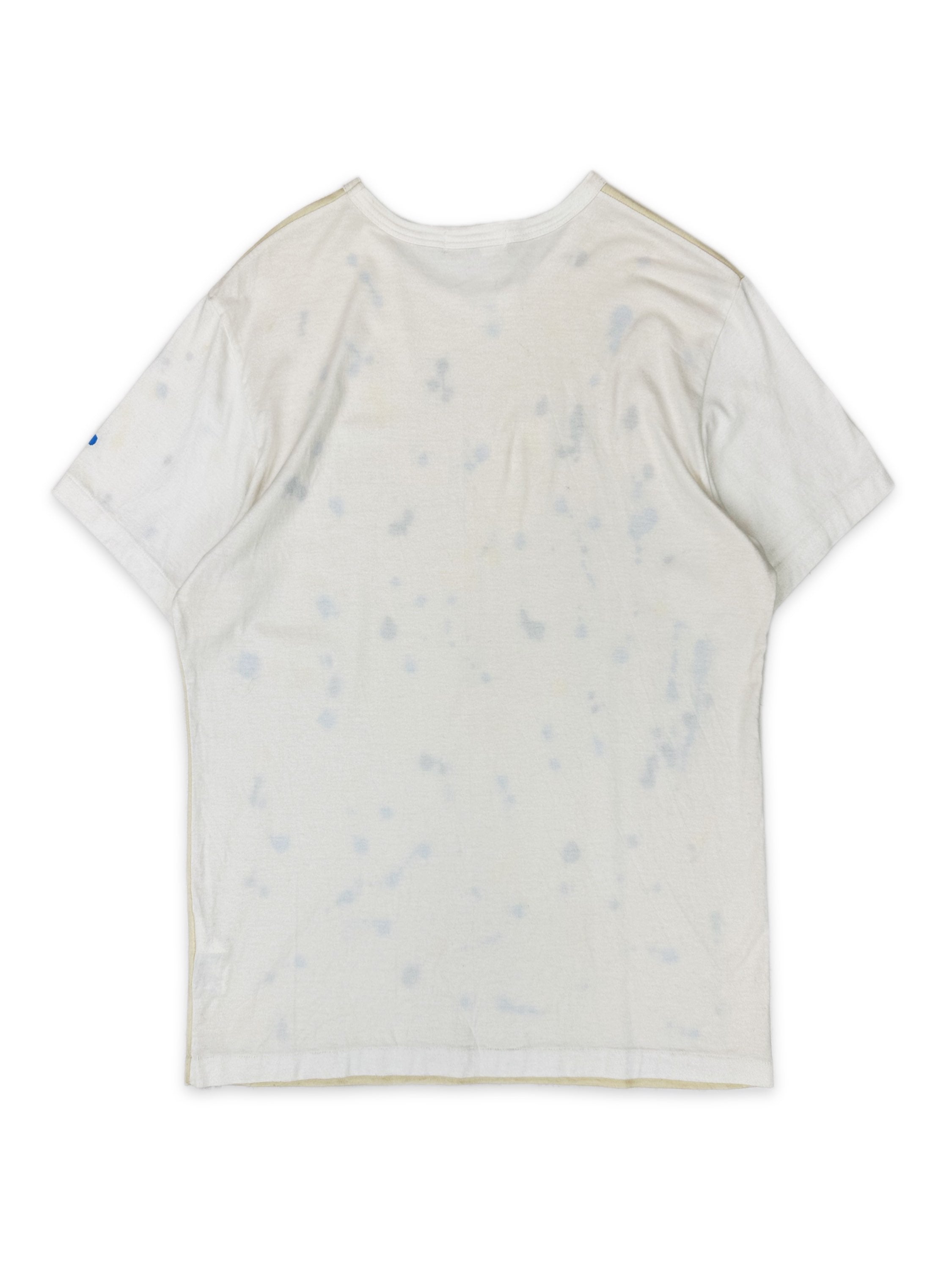 00s Yohji Yamamoto Y’s For Men ‘Paint Splatter’ Two Tone T-Shirt