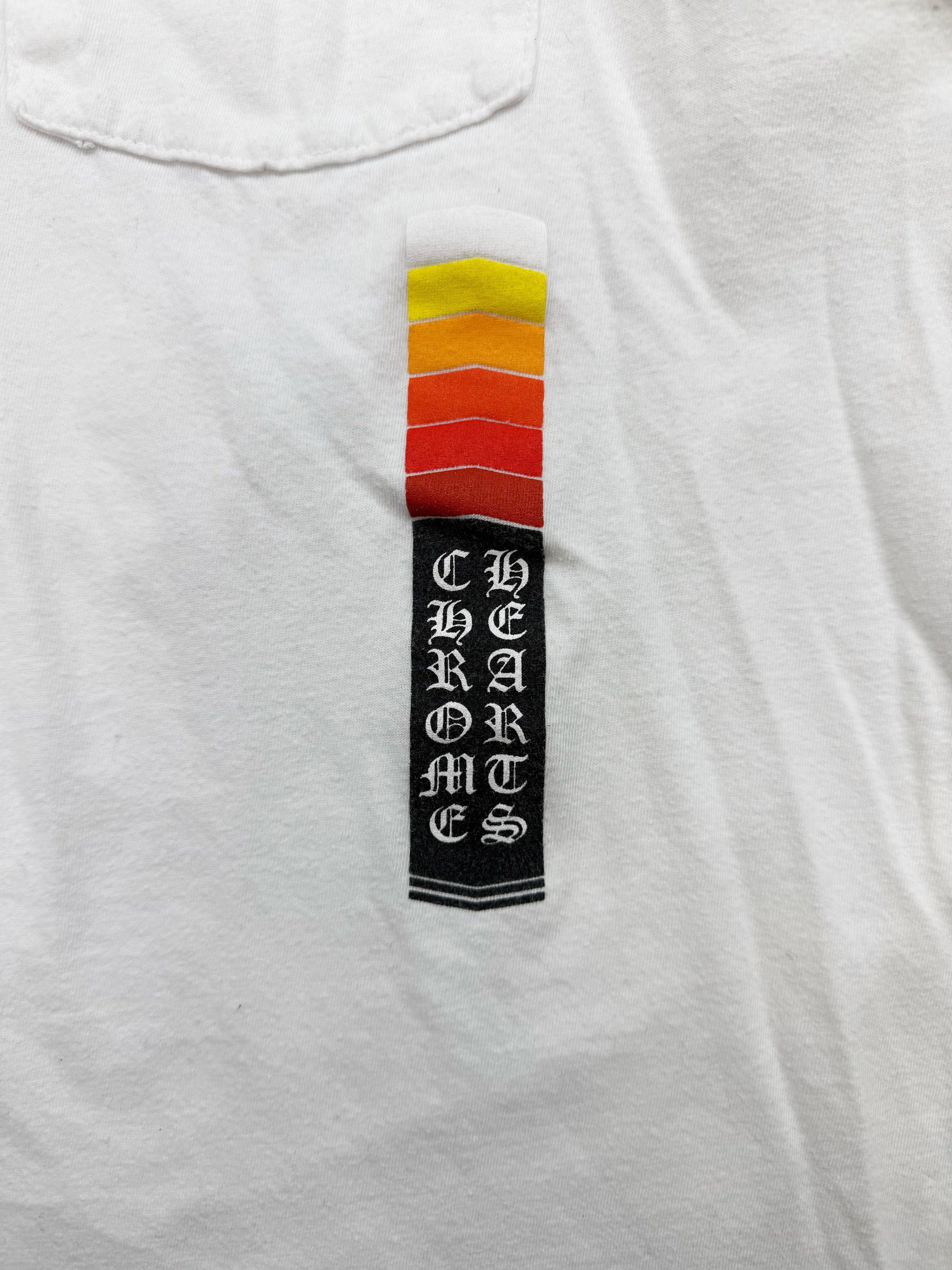Chrome Hearts ‘Boost’ Logo Hollywood Exclusive White T-Shirt