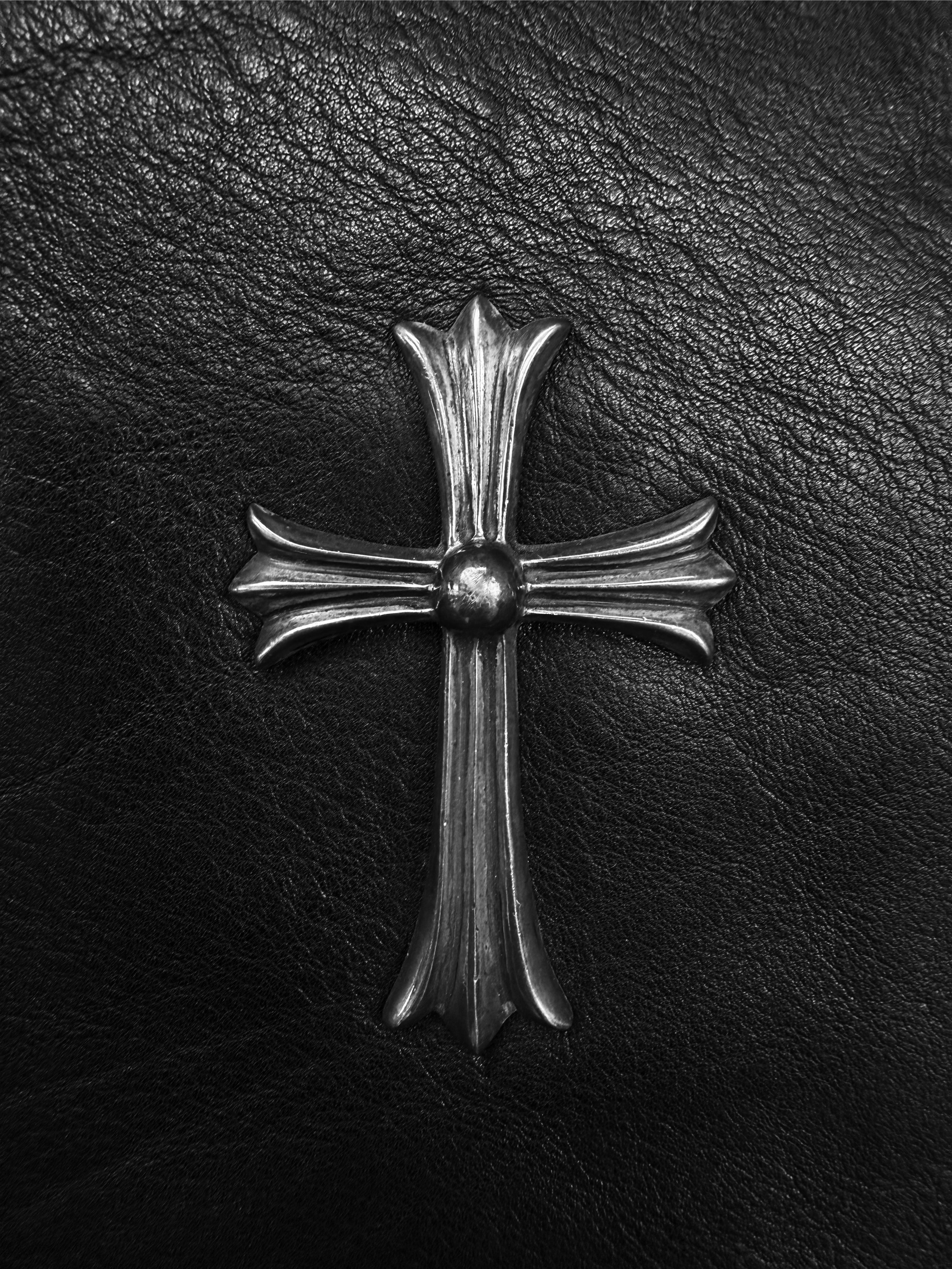 Chrome Hearts ‘Lady Lynn’ Black Leather Cross Hand Bag