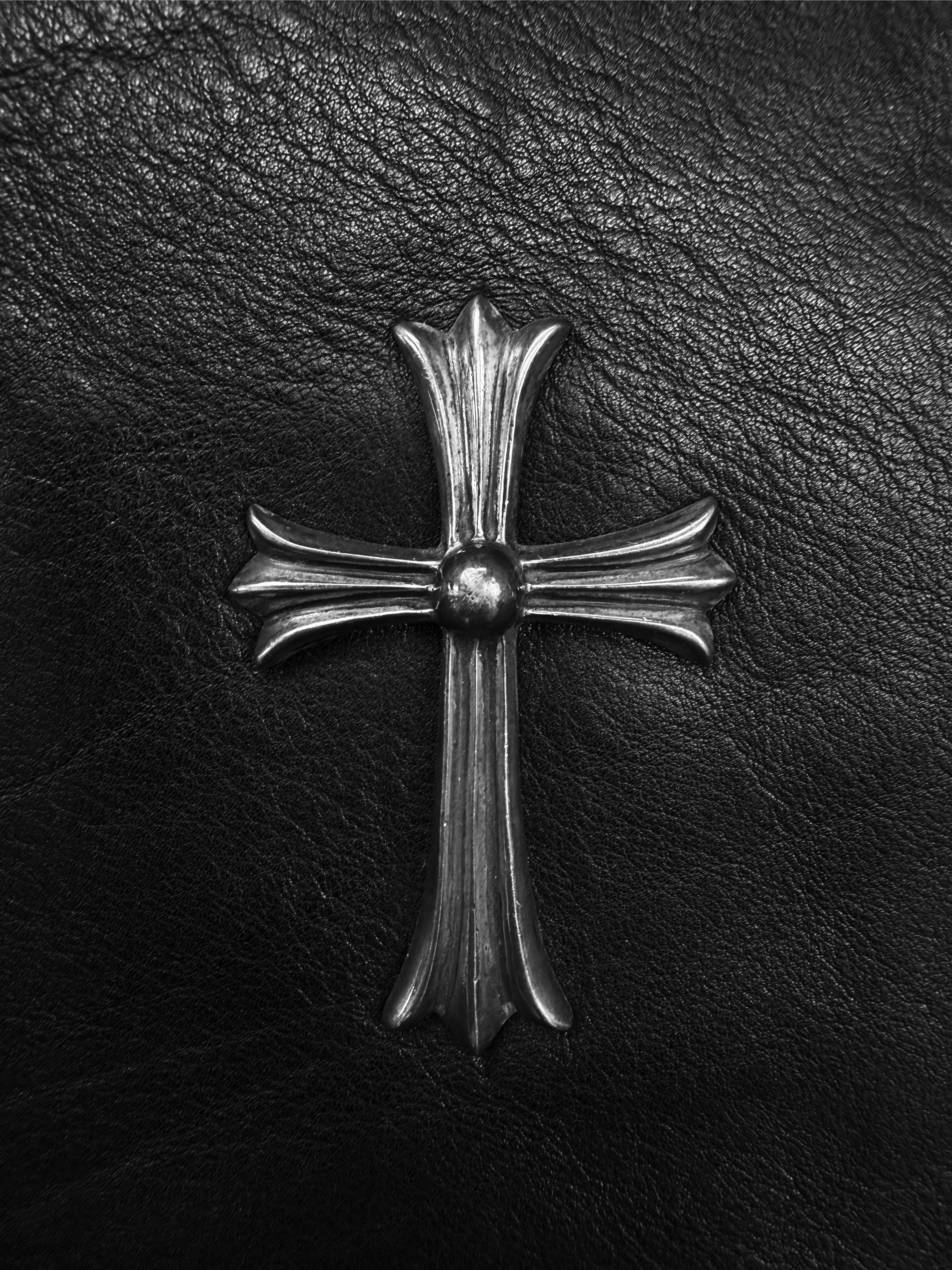 Chrome Hearts ‘Lady Lynn’ Black Leather Cross Hand Bag