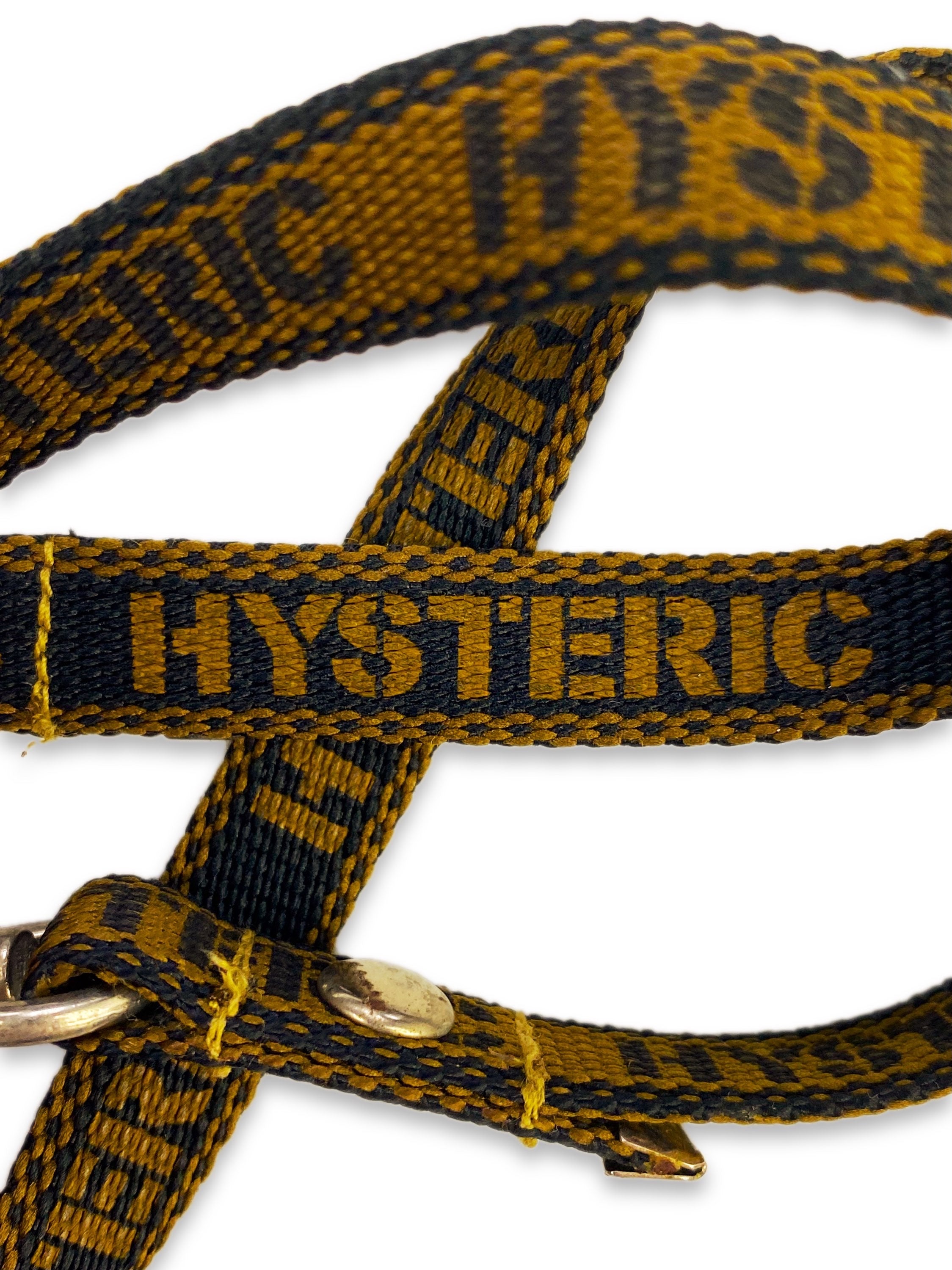 Hysteric Glamour Monogram Silver Clasp Wallet Chain