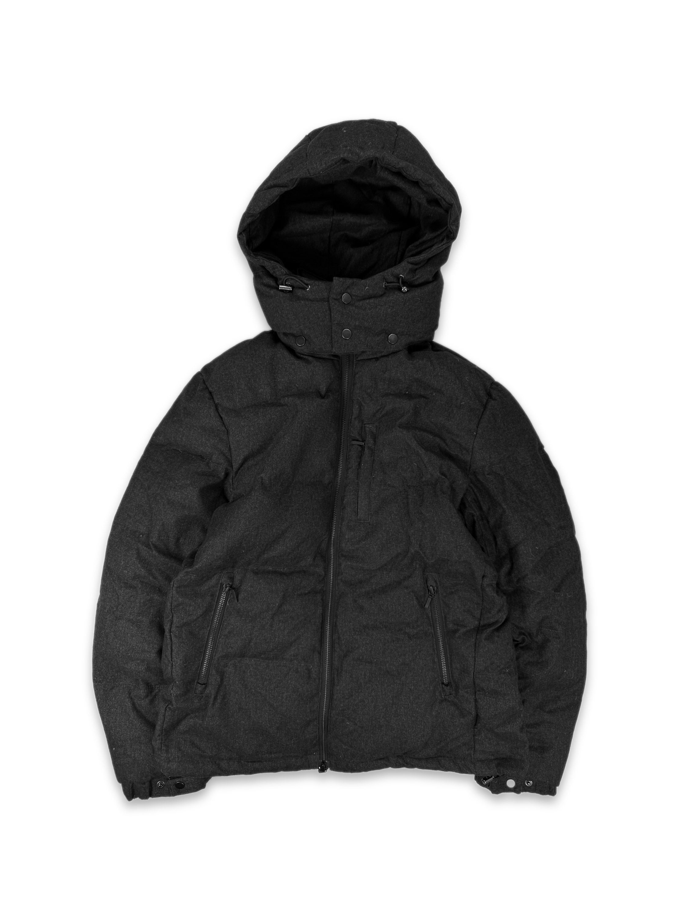 Katharine Hamnett Slate Grey Down Fill Puffer Jacket