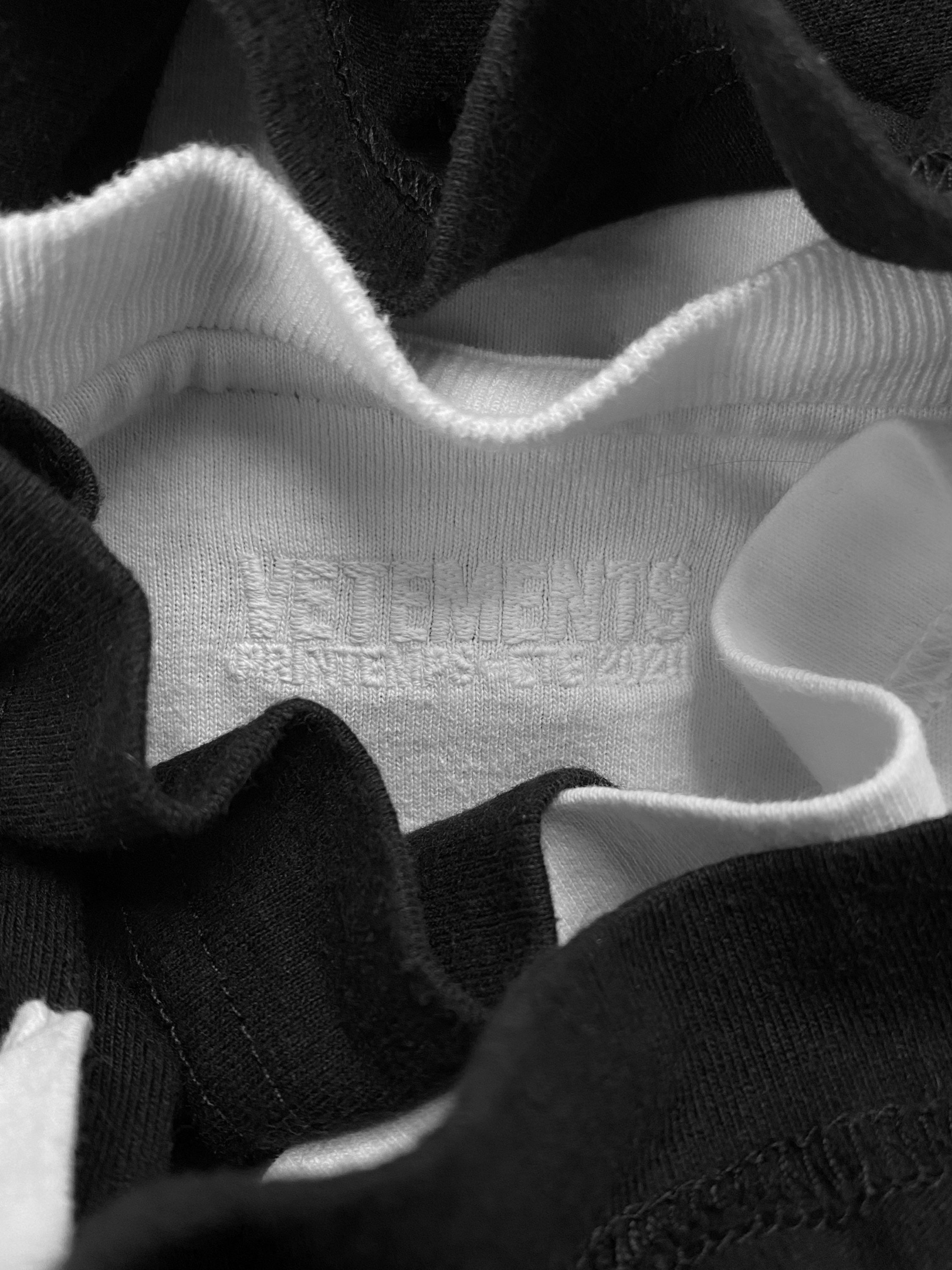 SS20 Vetements x Adidas ‘Marijuana’ Double Layered Oversized T-Shirt