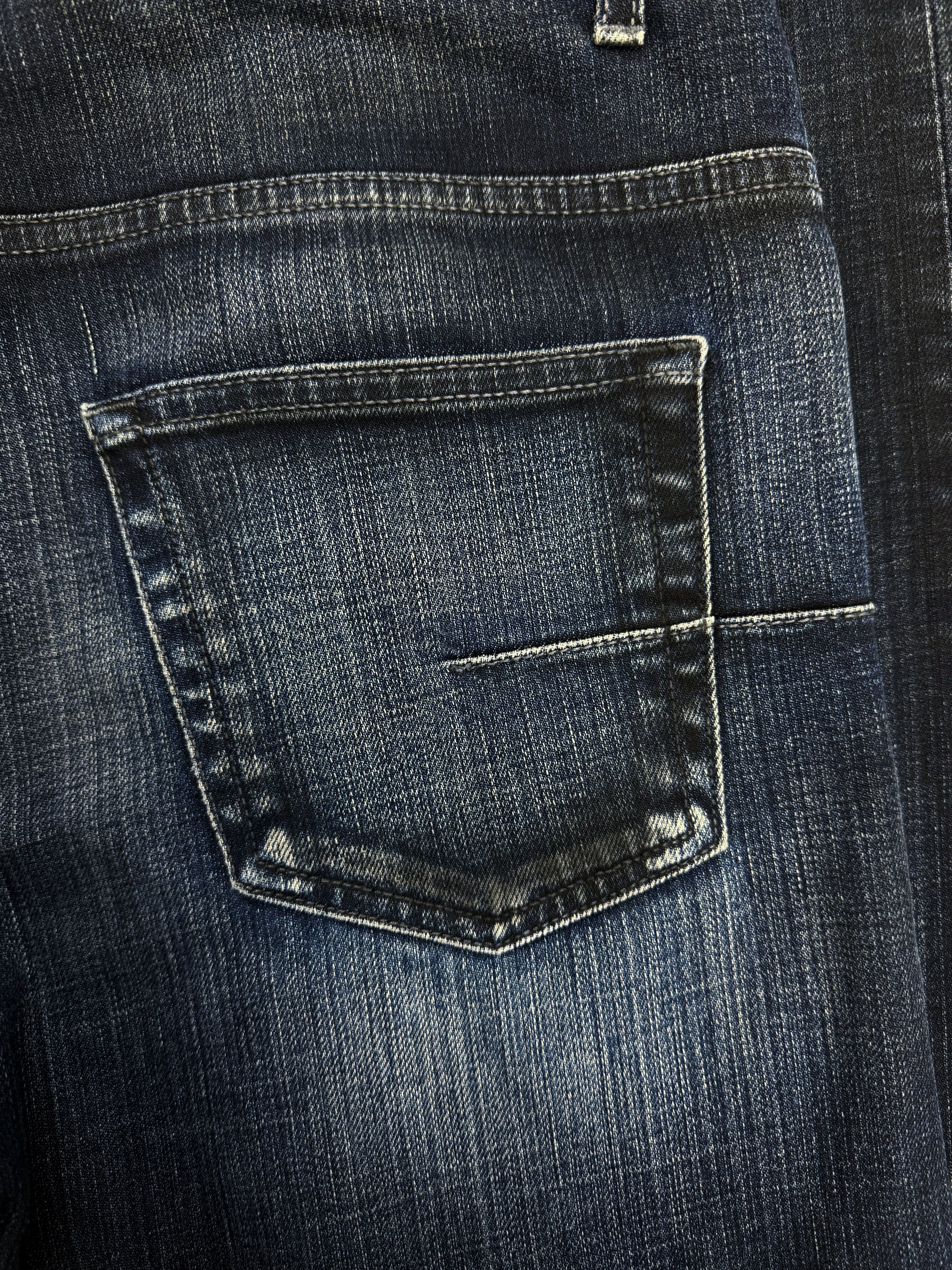 SS11 Dior Homme KVA Unaltered Dark Wash Skinny Jeans