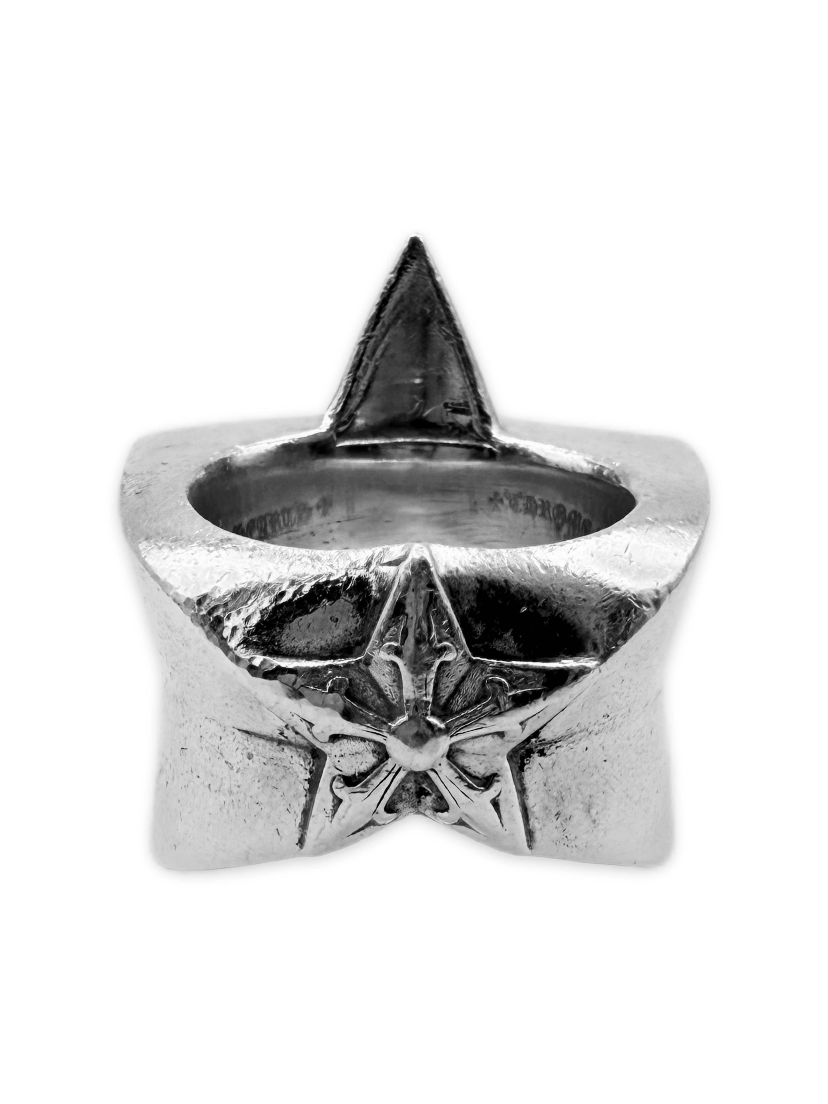 Chrome Hearts ‘5 Point’ Star .925 Silver Ring