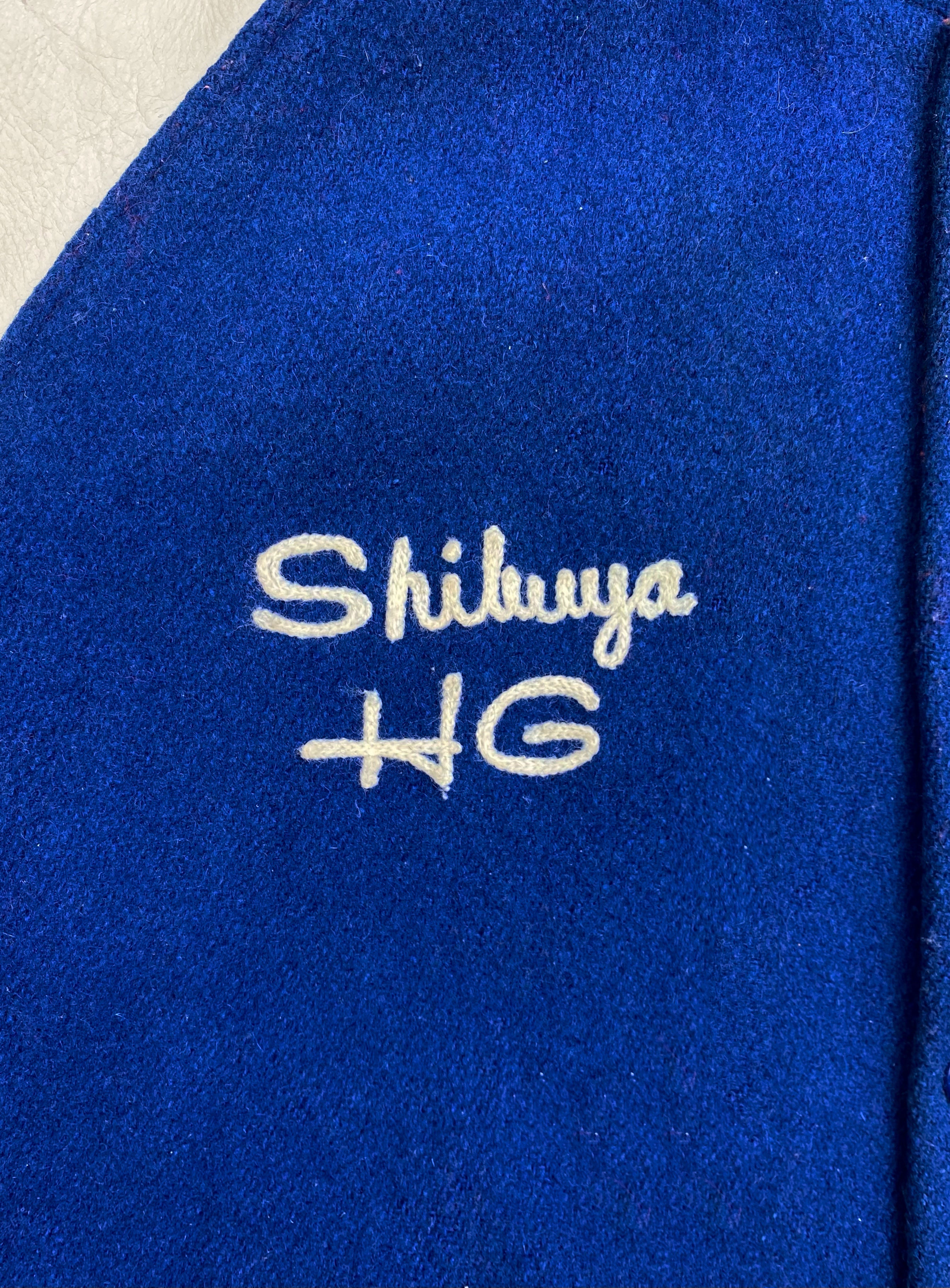 Hysteric Glamour “Shibuya” Devil Chenille Patched Varsity Jacket